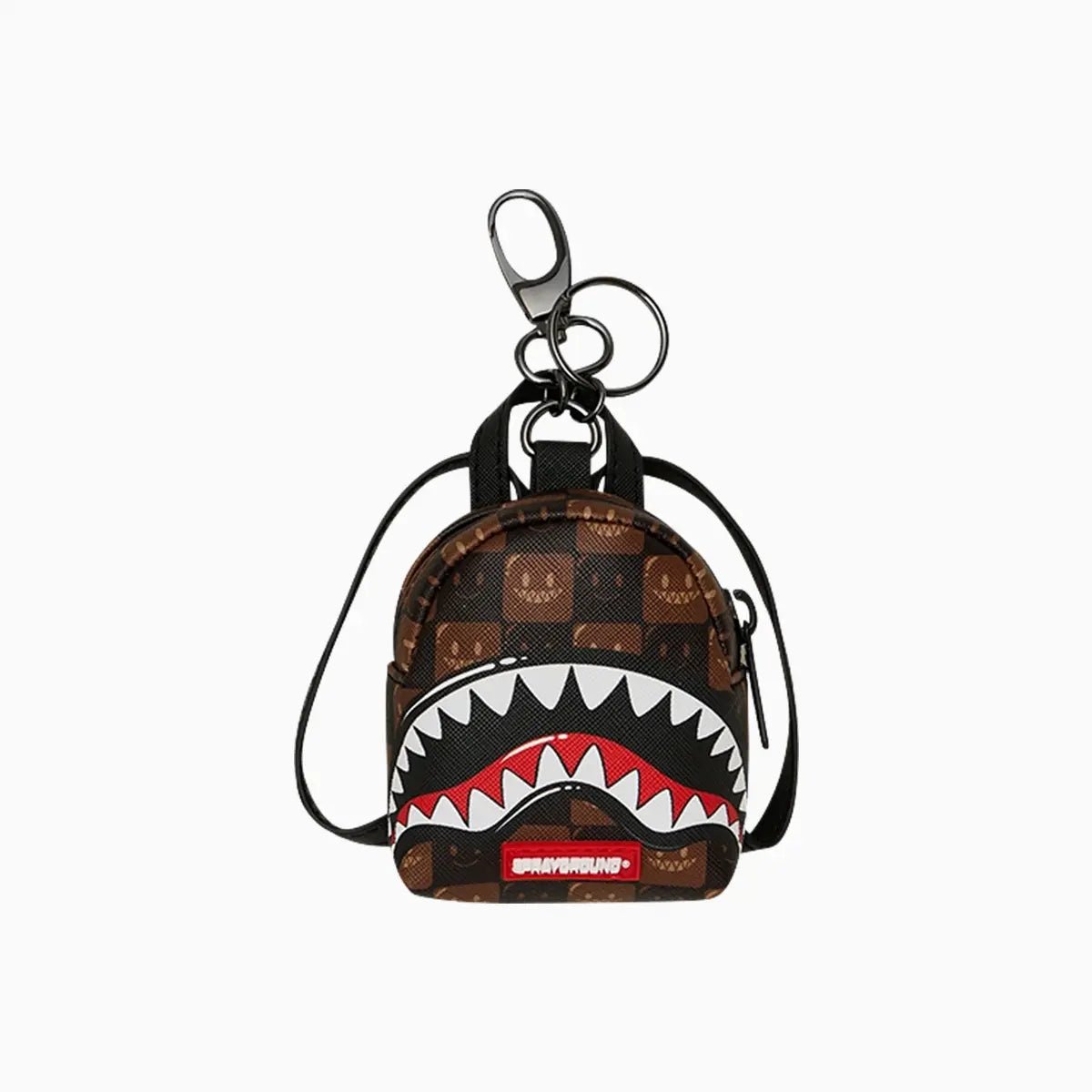Sharks In Paris Grin and Grind Backpack Keychain Sprayground - Tops and Bottoms USA