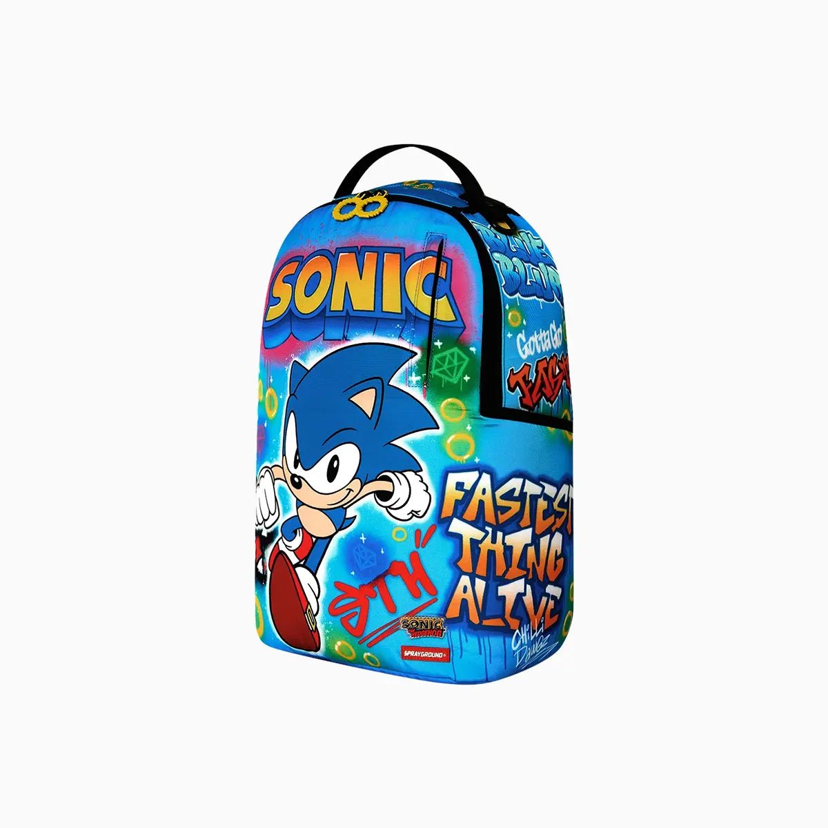 Sonic On The Run 91 Backpack Sprayground - Tops and Bottoms USA