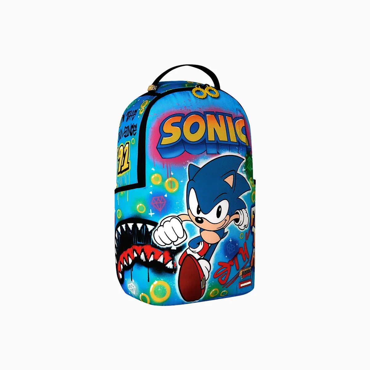 Sonic On The Run 91 Backpack Sprayground - Tops and Bottoms USA