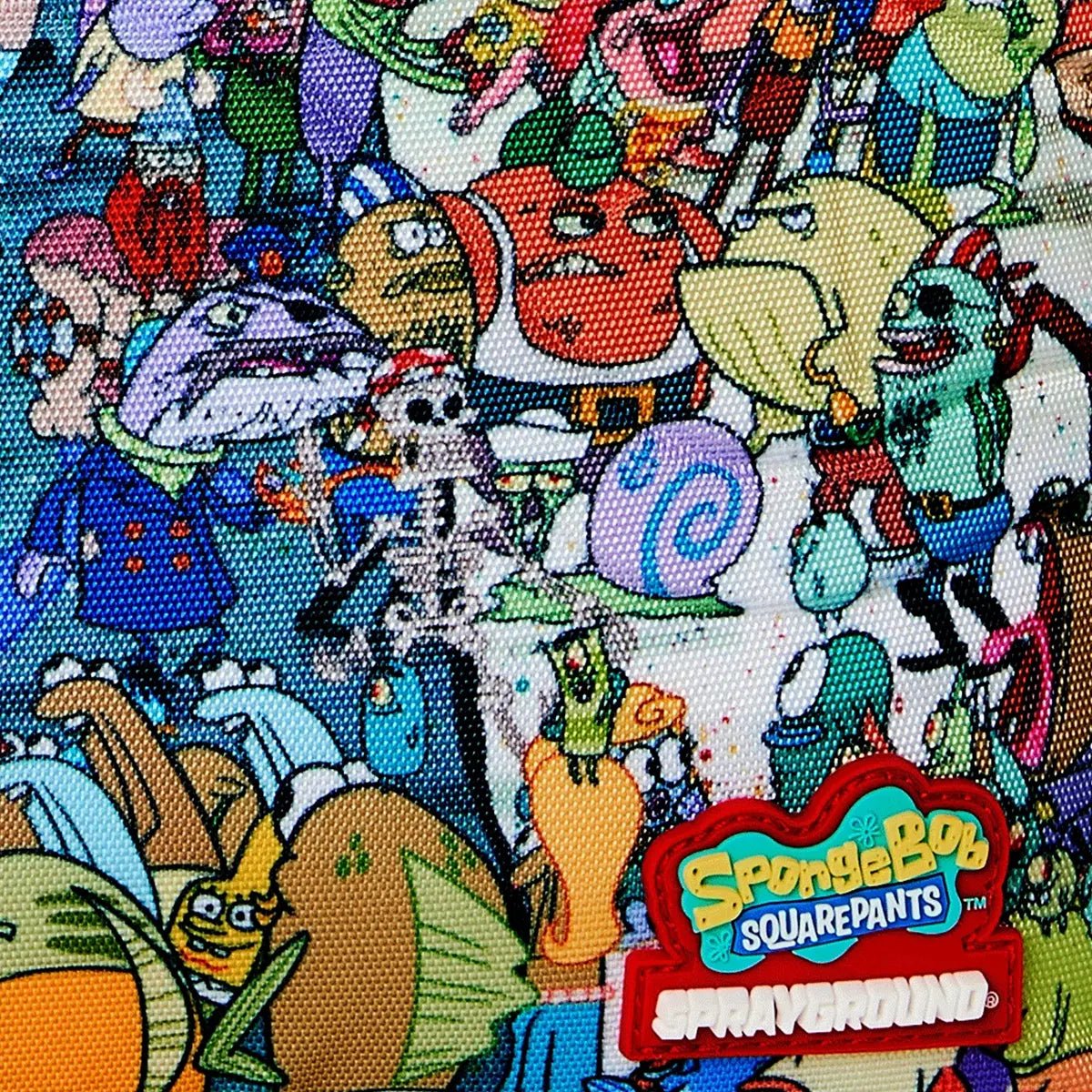 Spongebob Big Ocean Party Backpack Sprayground - Tops and Bottoms USA