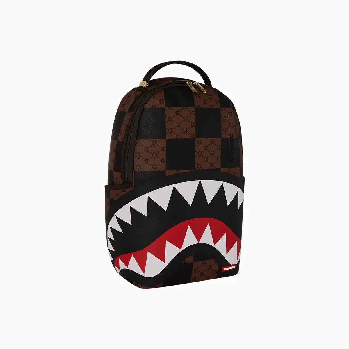 Sprayground That Big Check Shark Backpack
