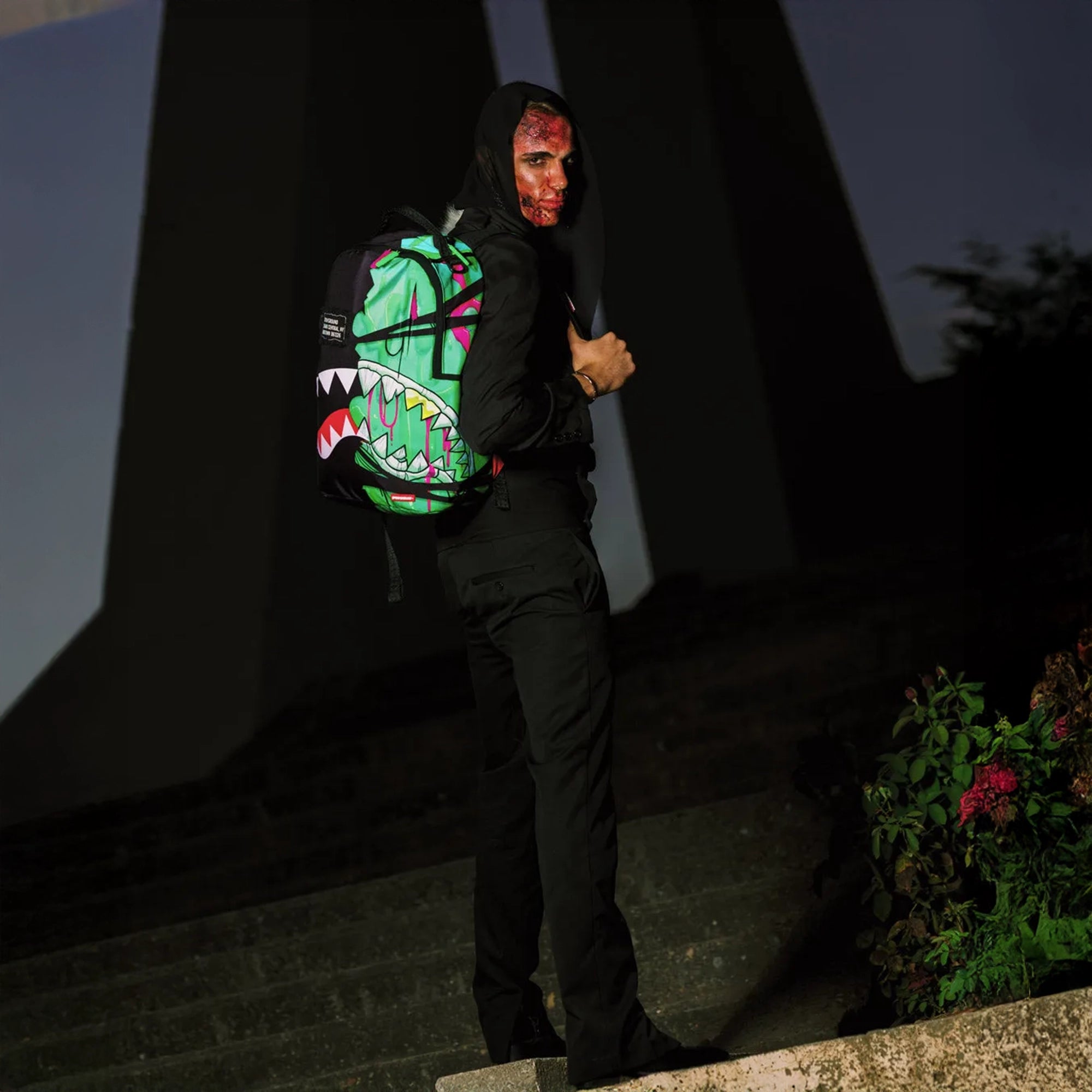 Zombie Ooze Shark Central Backpack