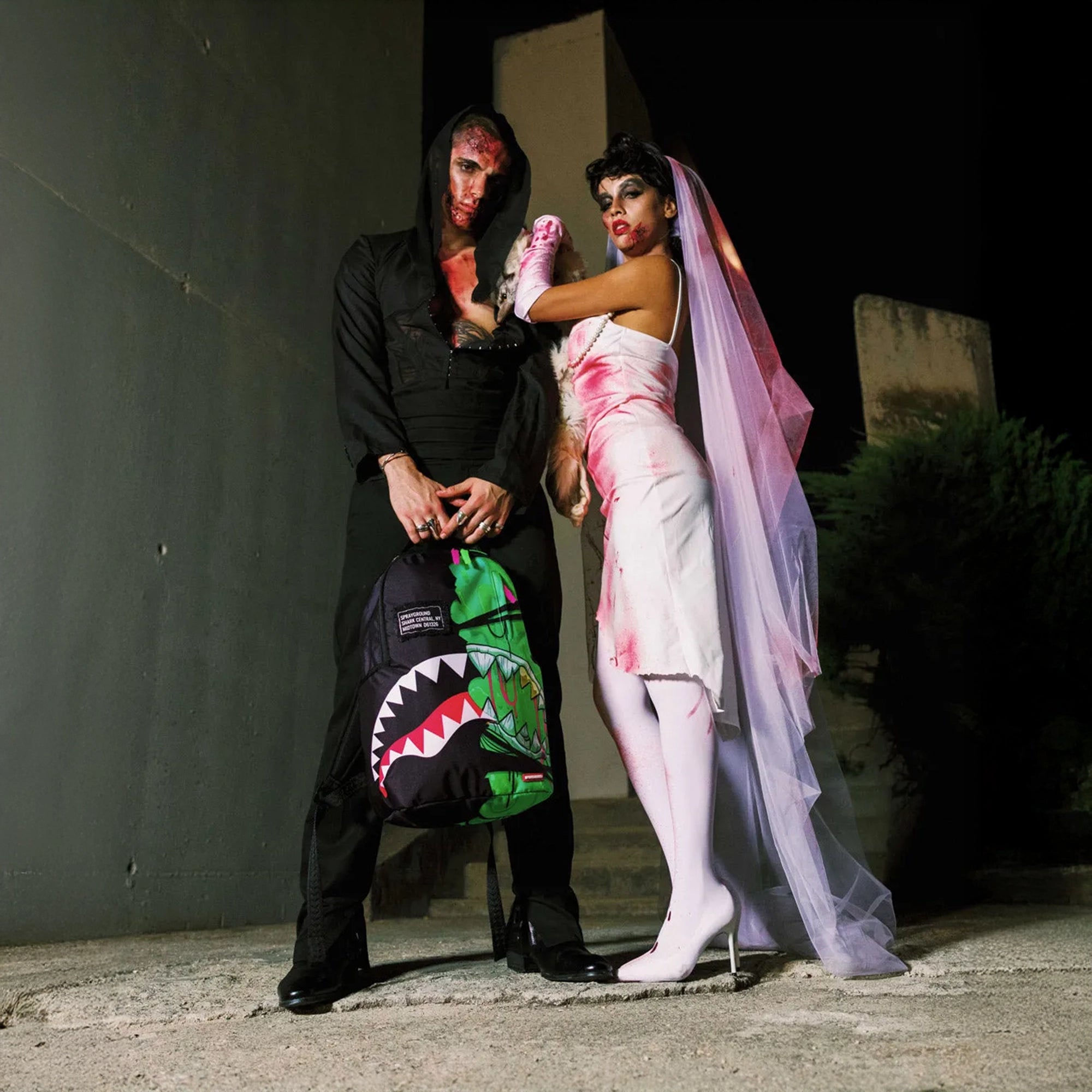 Zombie Ooze Shark Central Backpack