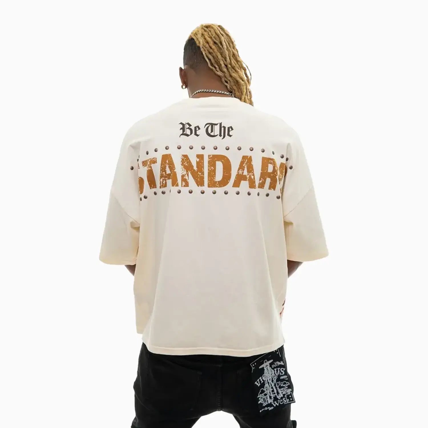 Men's Stand Proud Gothic Street Graphic T-Shirt Stray - Tops and Bottoms USA