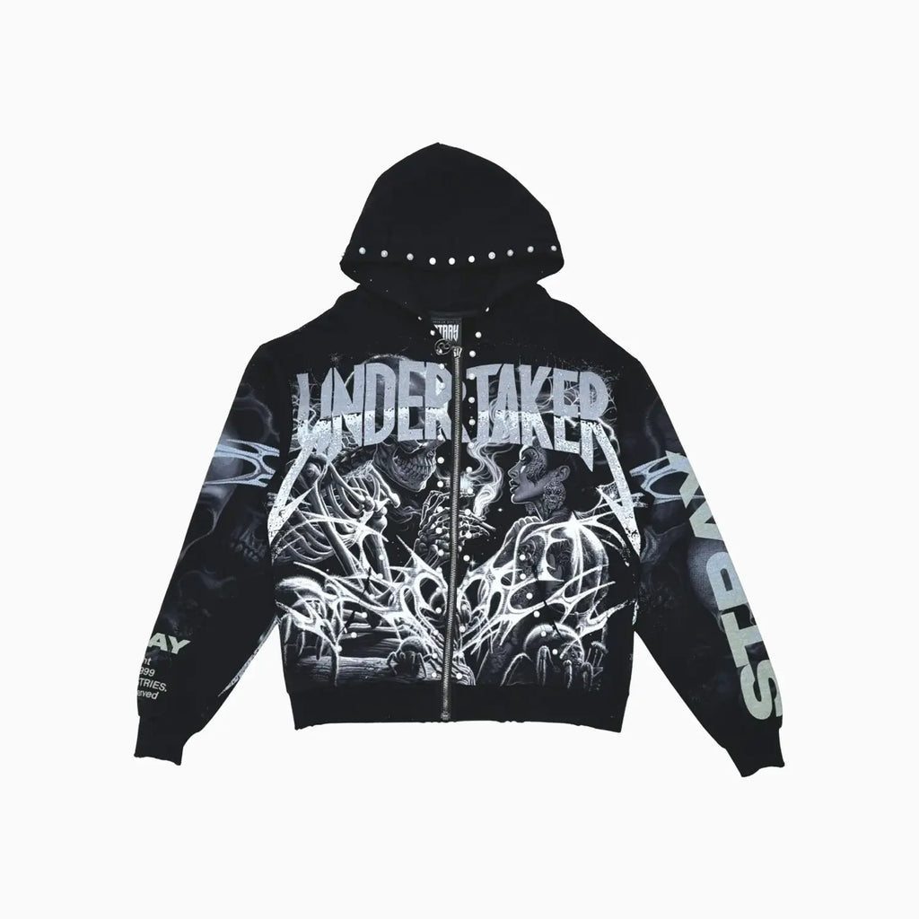 トップス CHAMPIONJOURNALSTANDARDHOLIDAYZIPHOODIE Stray Men's Undertaker Full Zip Hoodie