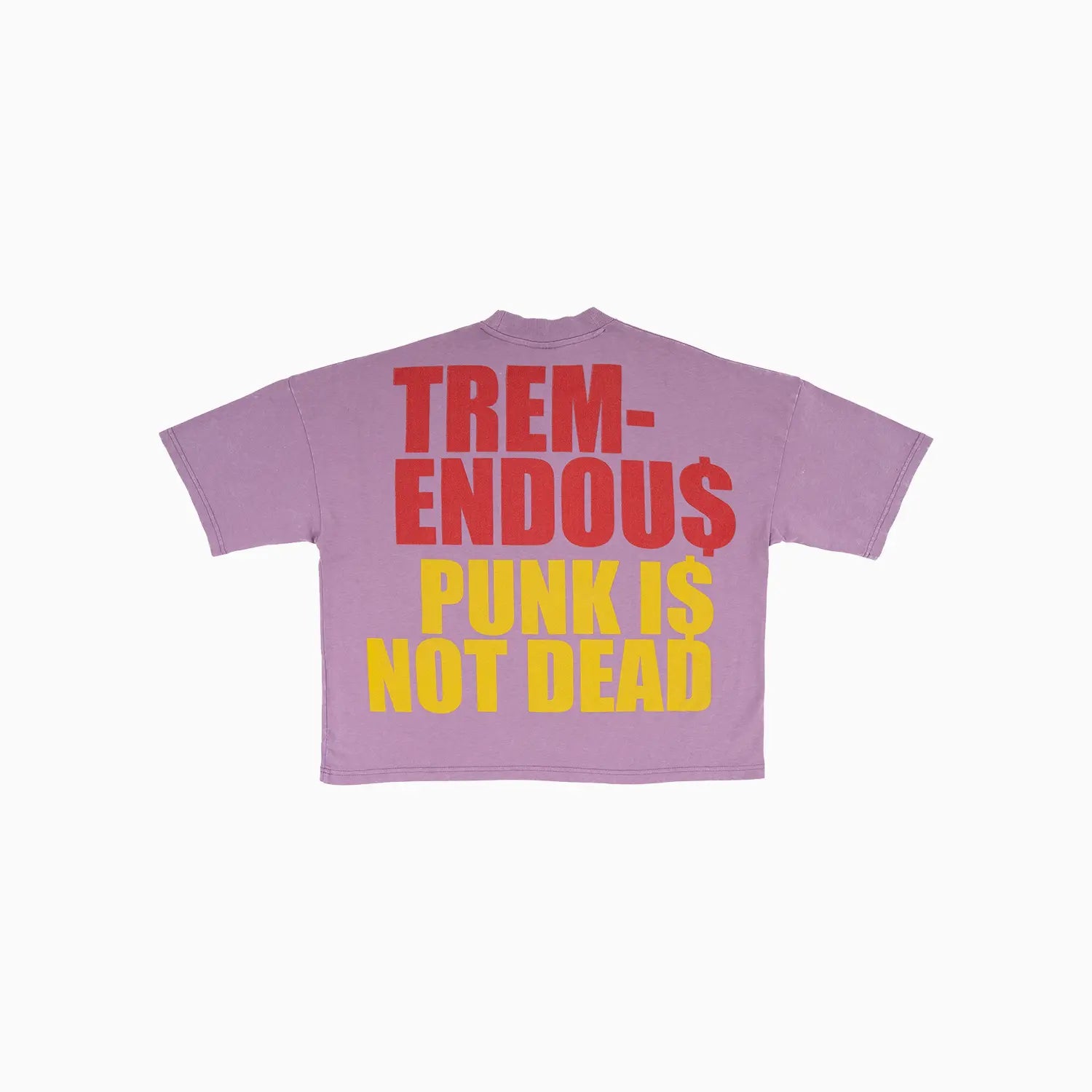 Men's Wide Crop Fit Drop Shoulders T-Shirt Stray - Tops and Bottoms USA