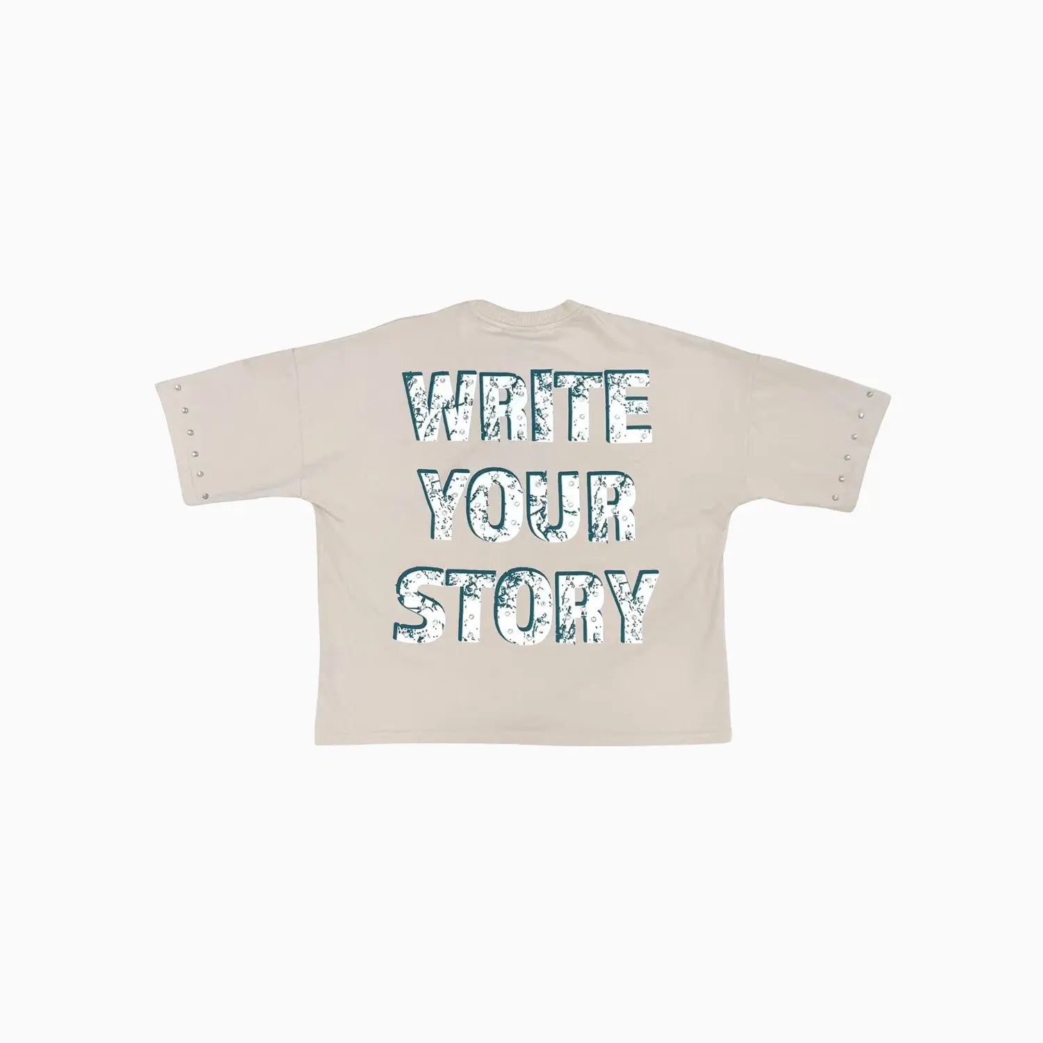 Men's Write Your Story Wide Crop Fit T-Shirt Stray - Tops and Bottoms USA