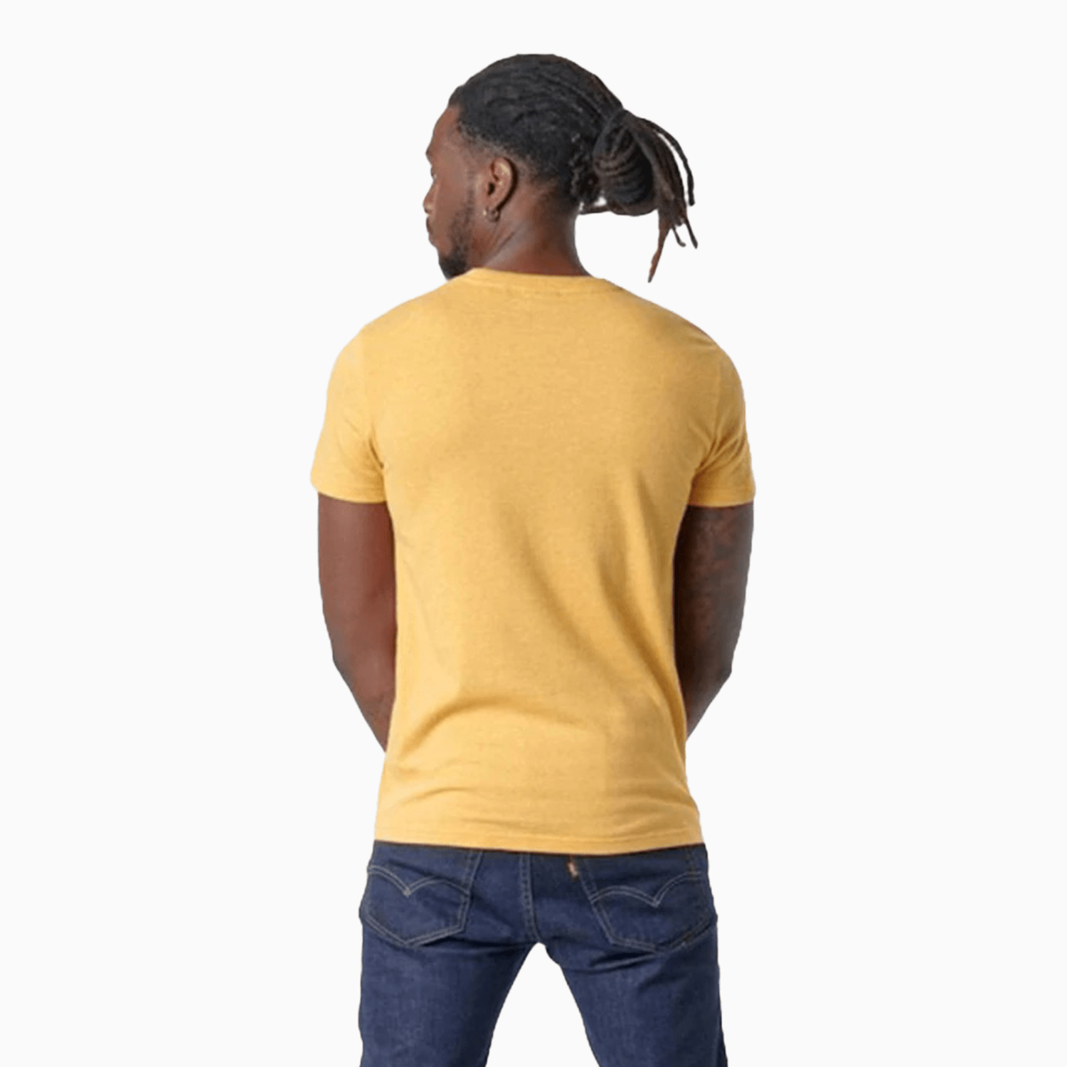 SUPERDRY US | Men's Vintage Logo Tri T-Shirt - Color: Ochre Marl - Tops and Bottoms USA -