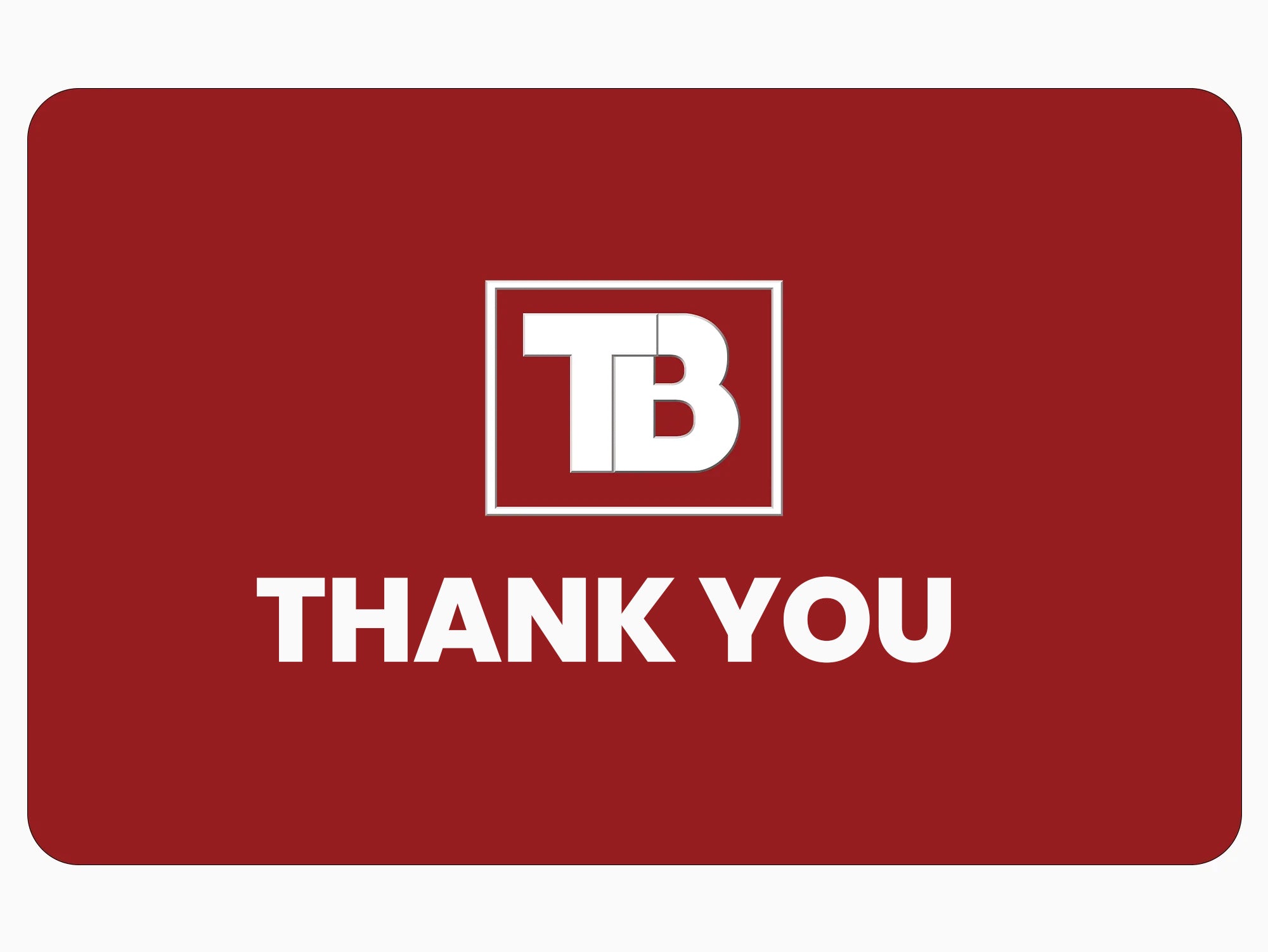 Thank You