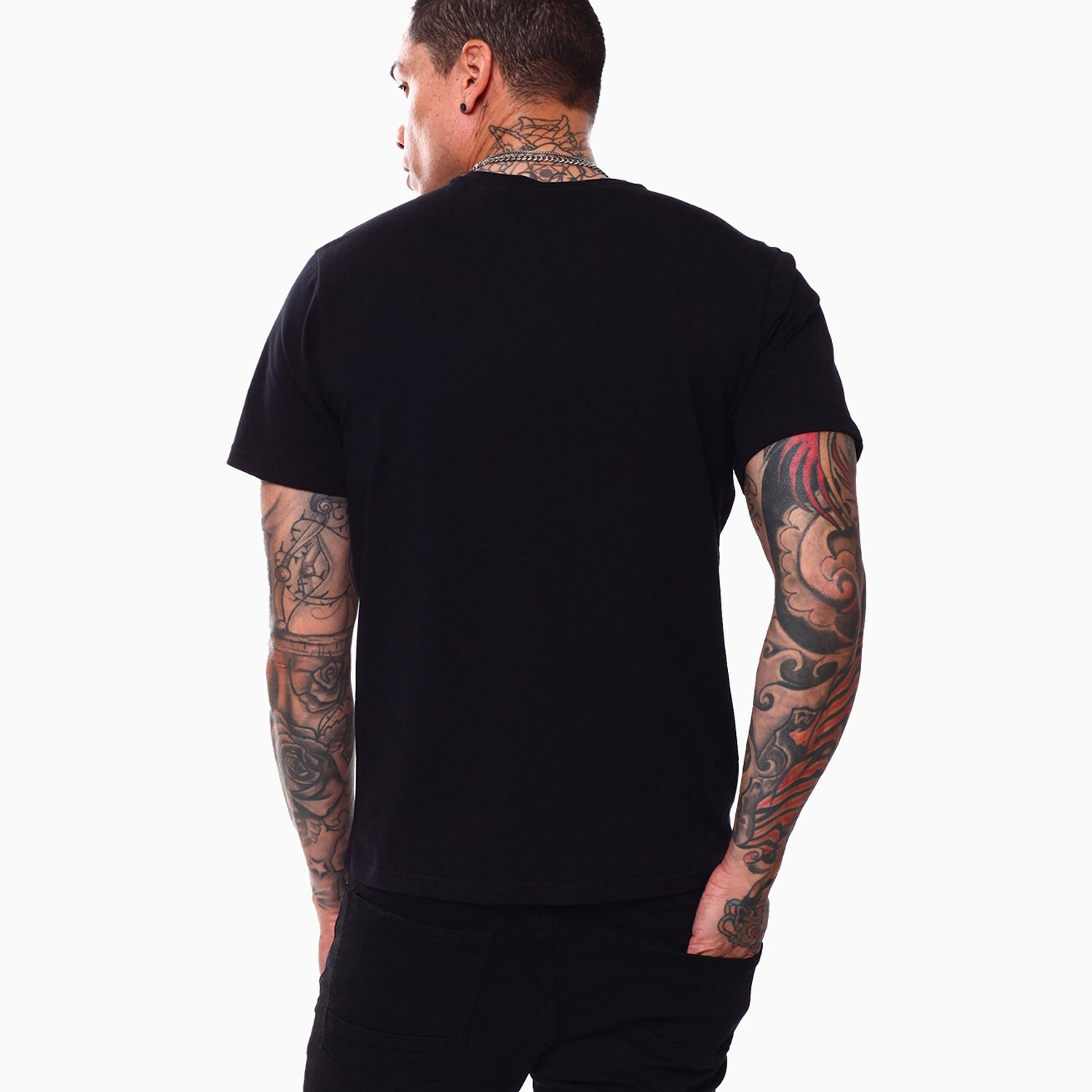 Men's Embroidered Logo T Shirt And Shorts Outfit