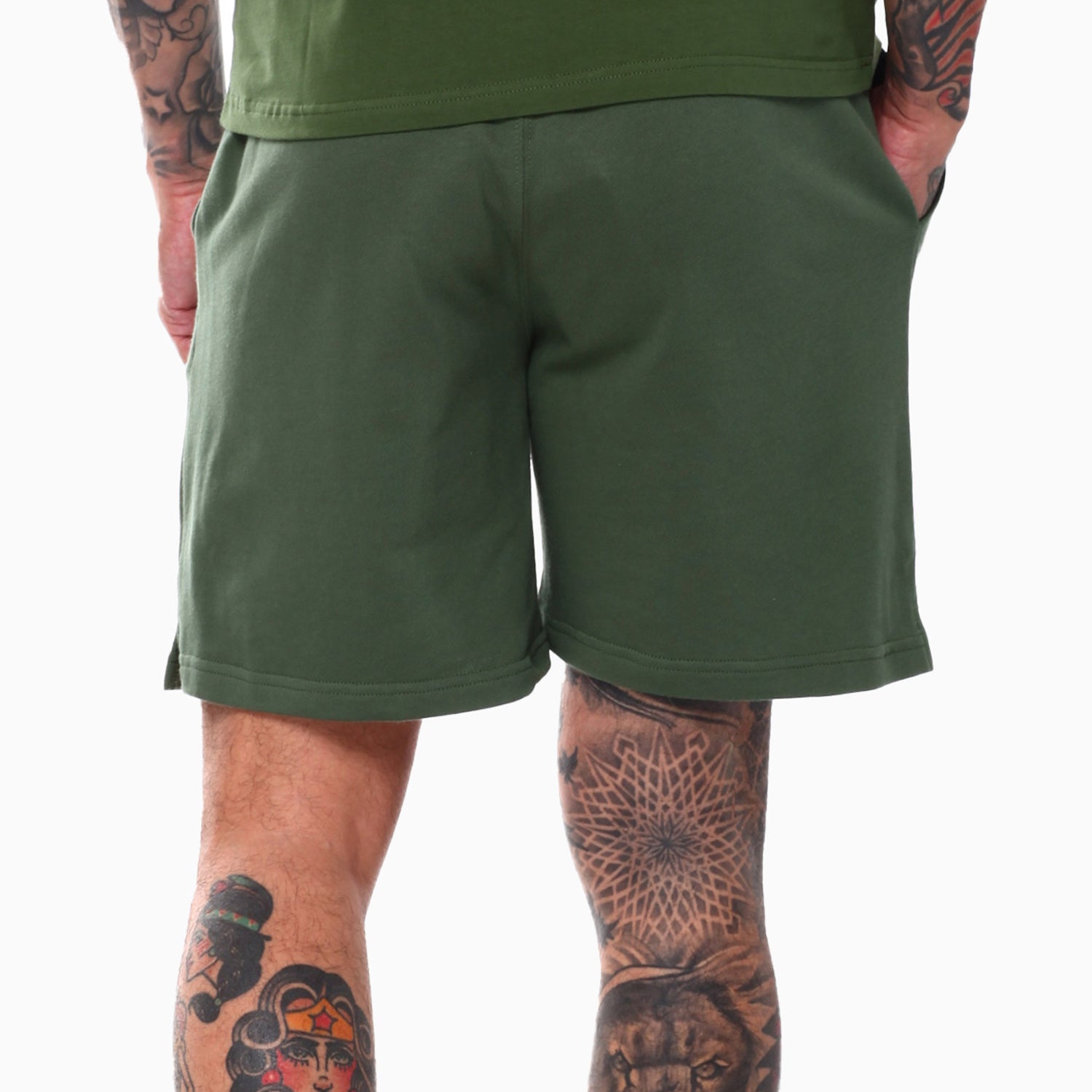 top-gun-mens-embroidered-logo-t-shirt-and-shorts-outfit-tgm2301-green