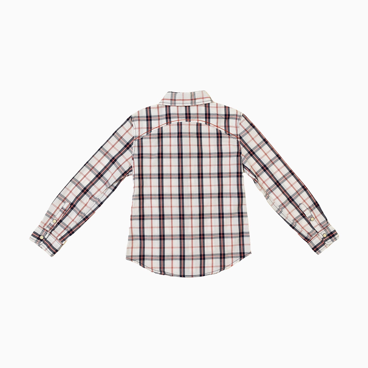 Kid's Tr Plaid Woven Shirt