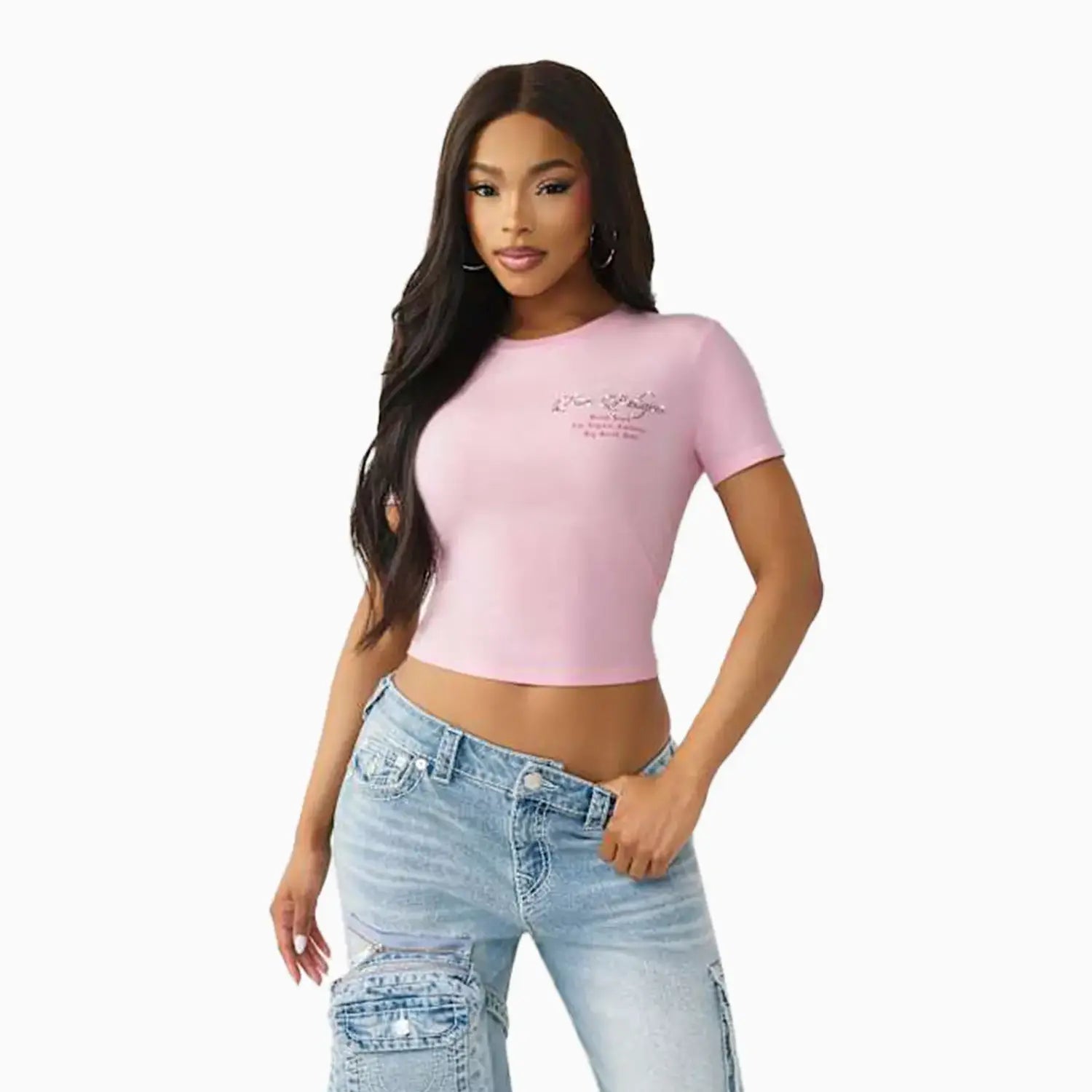 Women's Crystal Buddha Baby T-Shirt