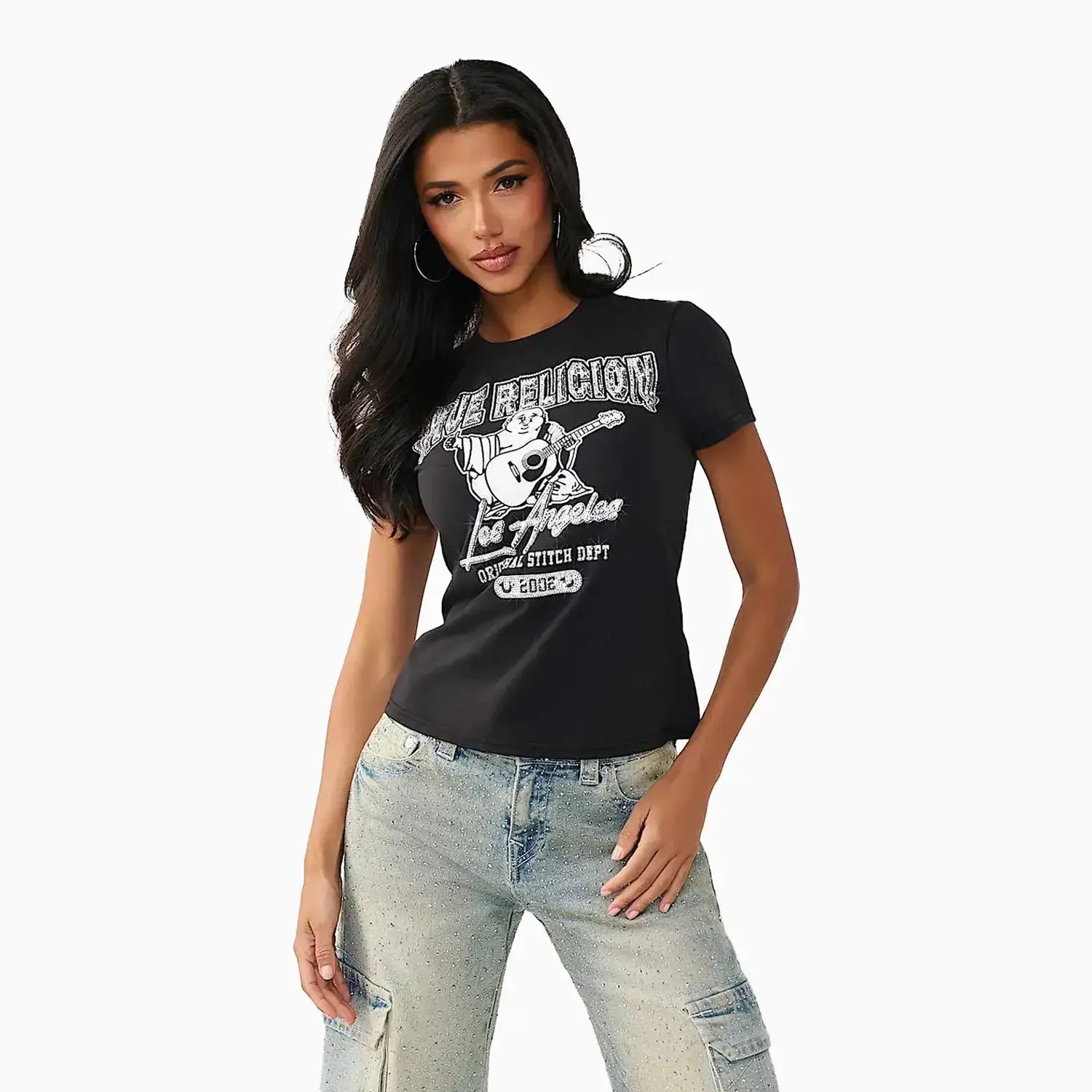 Women's Crystal Buddha T-Shirt
