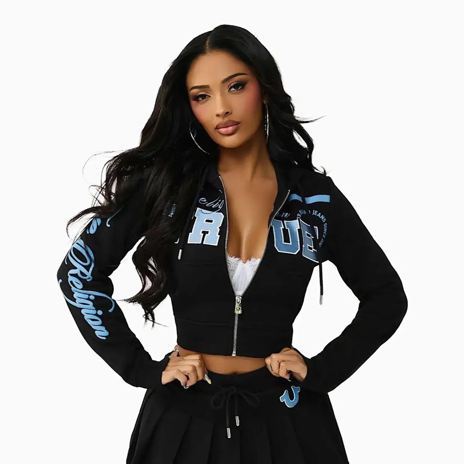 Women's Embroidered Shrunkn Outfit