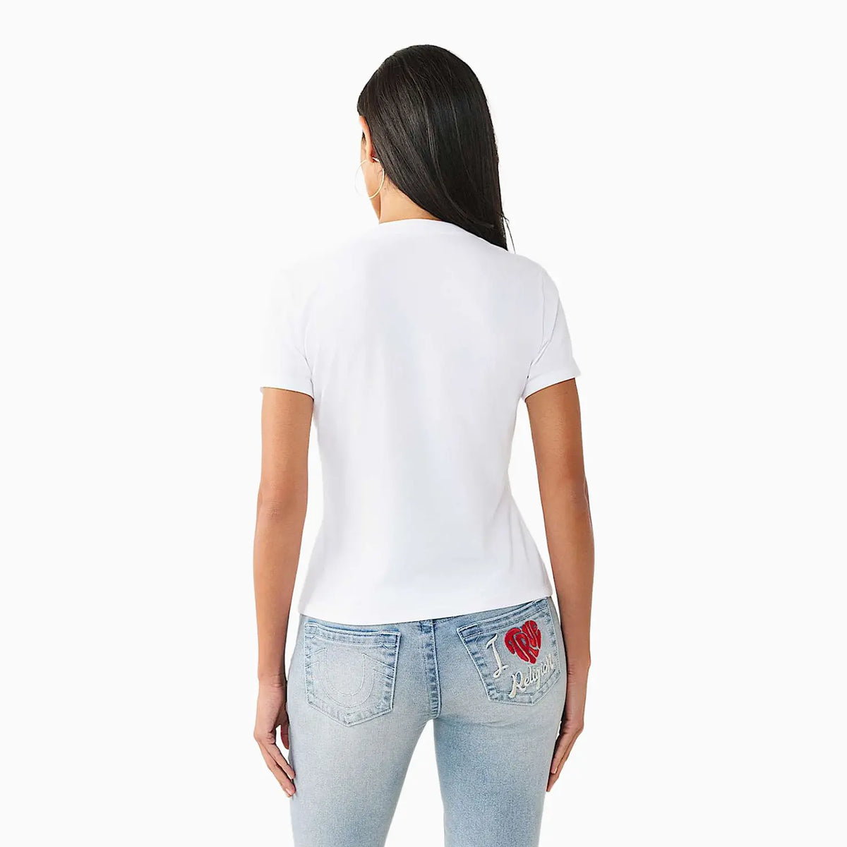 Women's I Love True Classic Crew T-Shirt True Religion - Tops and Bottoms USA