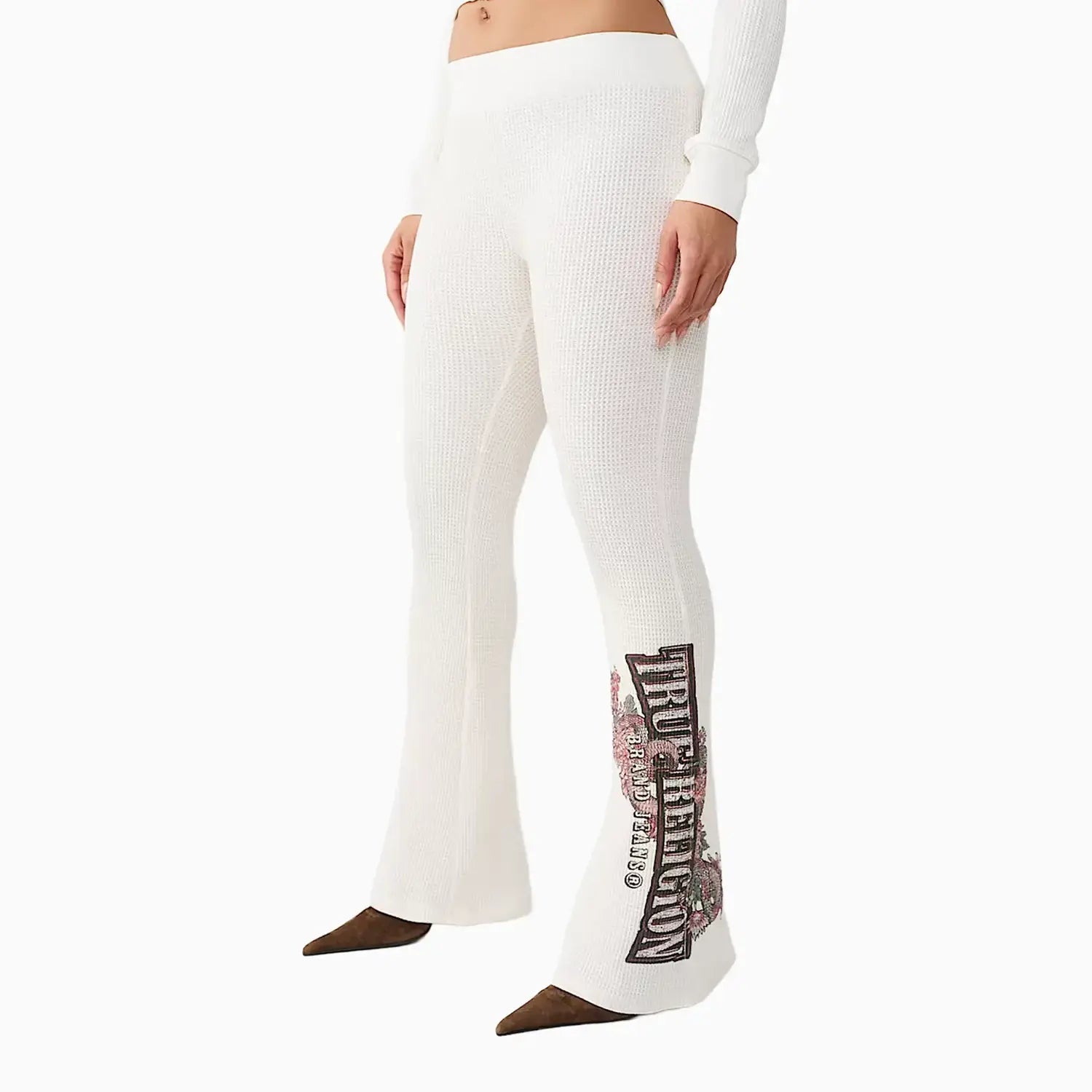 Women's Waffle Knit Outfit True Religion - Tops and Bottoms USA