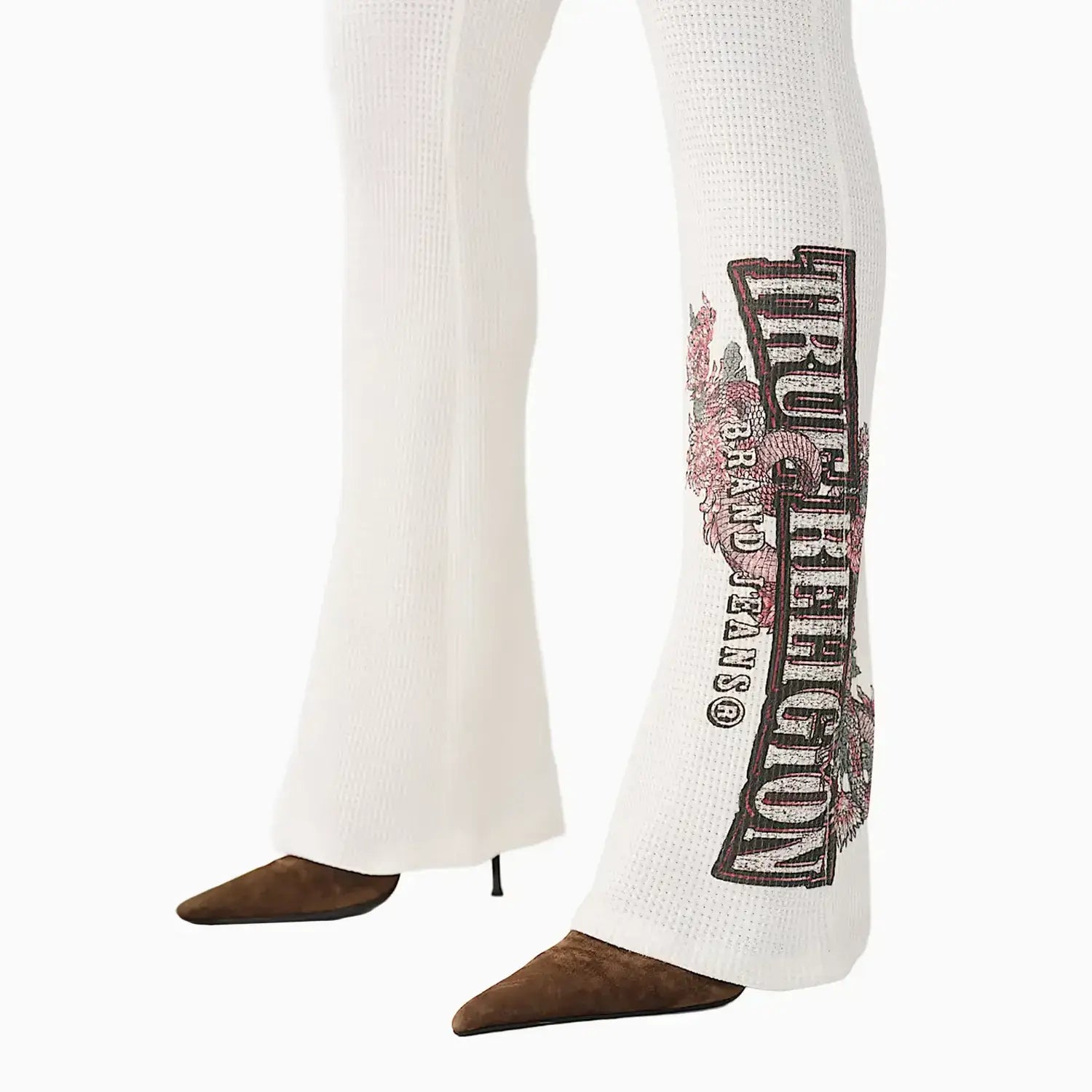 Women's Waffle Knit Outfit True Religion - Tops and Bottoms USA