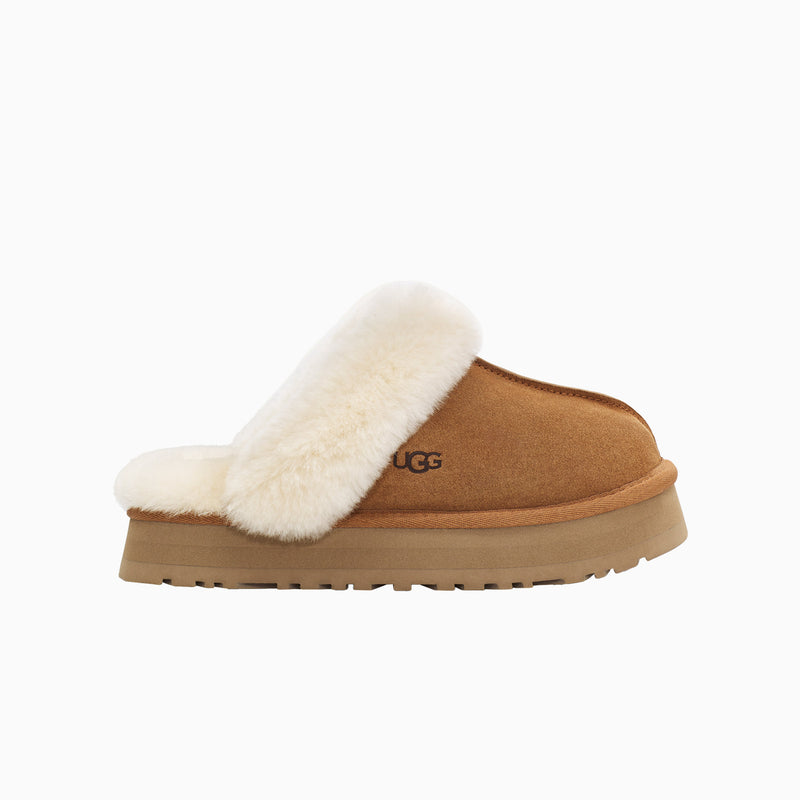 UGG Women's Disquette Slides - Chestnut