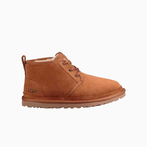 UGG Neumel Embossed Logo Boots Chestnut Size 12 Shearling Lined | Box Included Women main image 4
