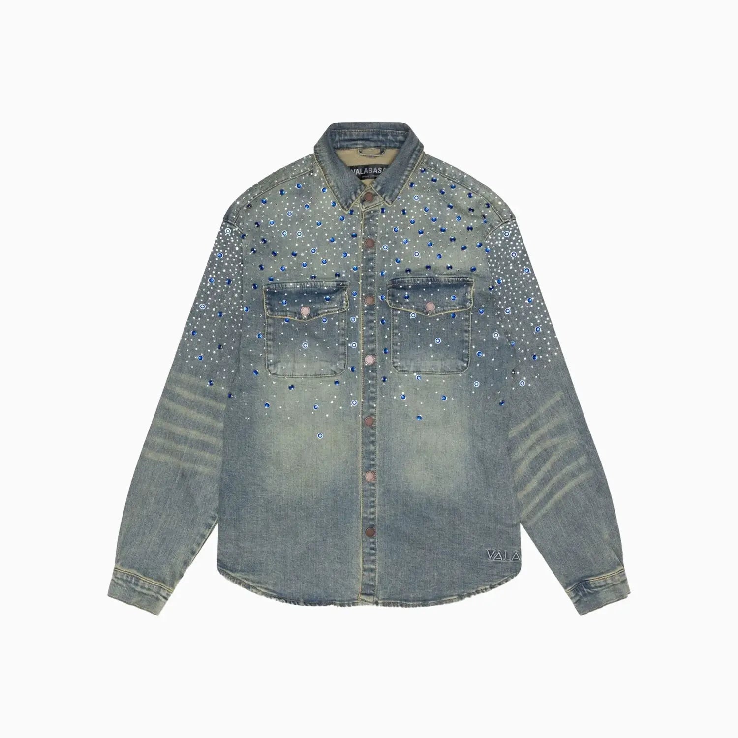 Men's Blitz Denim Jacekt Valabasas - Tops and Bottoms USA