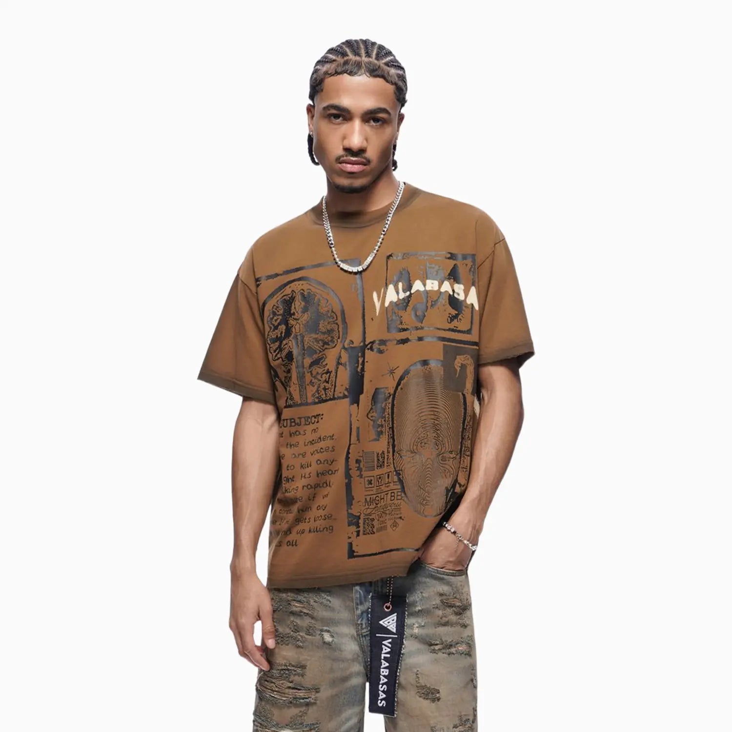 Men's Cyber T-Shirt Valabasas - Tops and Bottoms USA