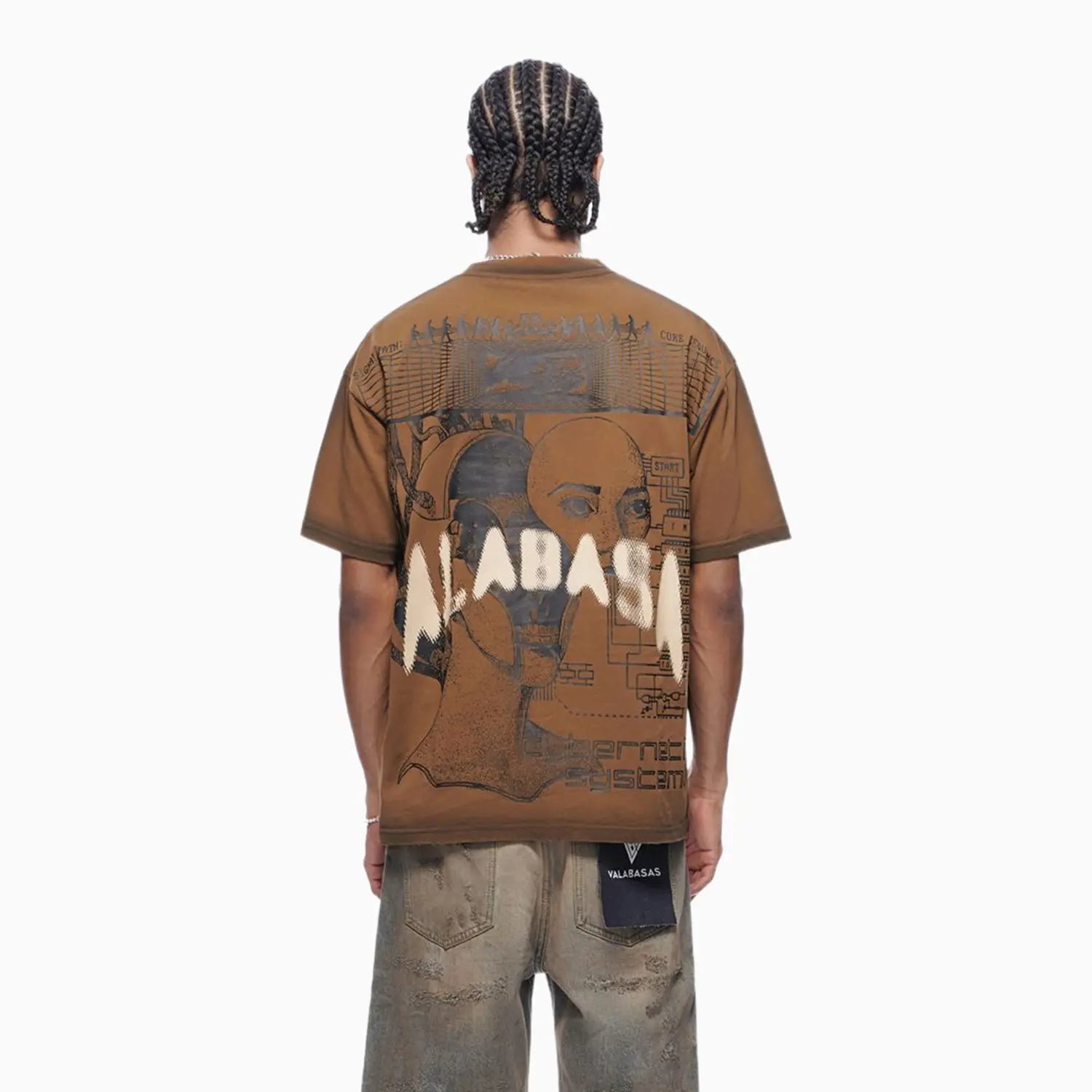 Men's Cyber T-Shirt Valabasas - Tops and Bottoms USA