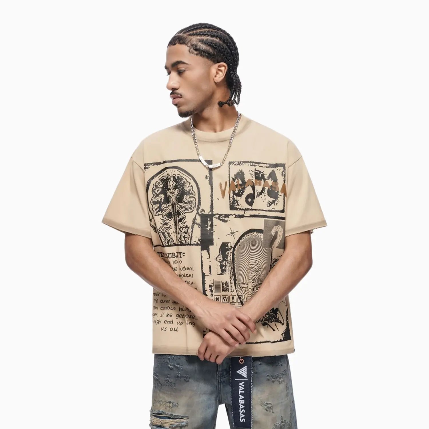 Men's Cyber T-Shirt Valabasas - Tops and Bottoms USA