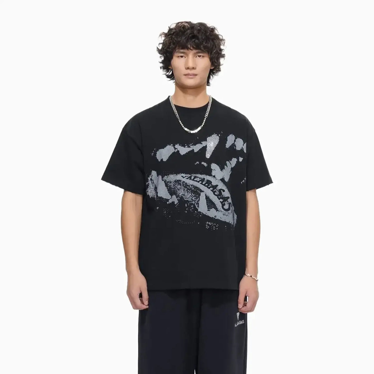 Valabasas Men's Dawg Rhinestone T-Shirt