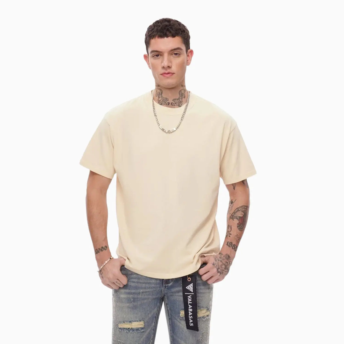 Men's Essential Tank T-Shirt Valabasas - Tops and Bottoms USA