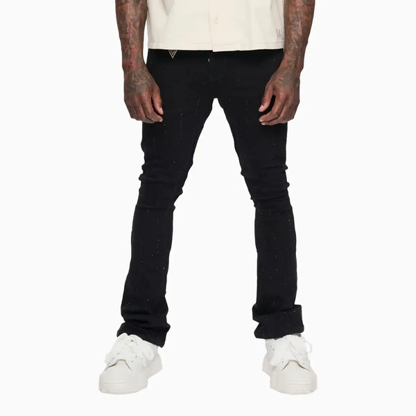 Valabasas Men's HEATH Stacked Denim Skinny Pant
