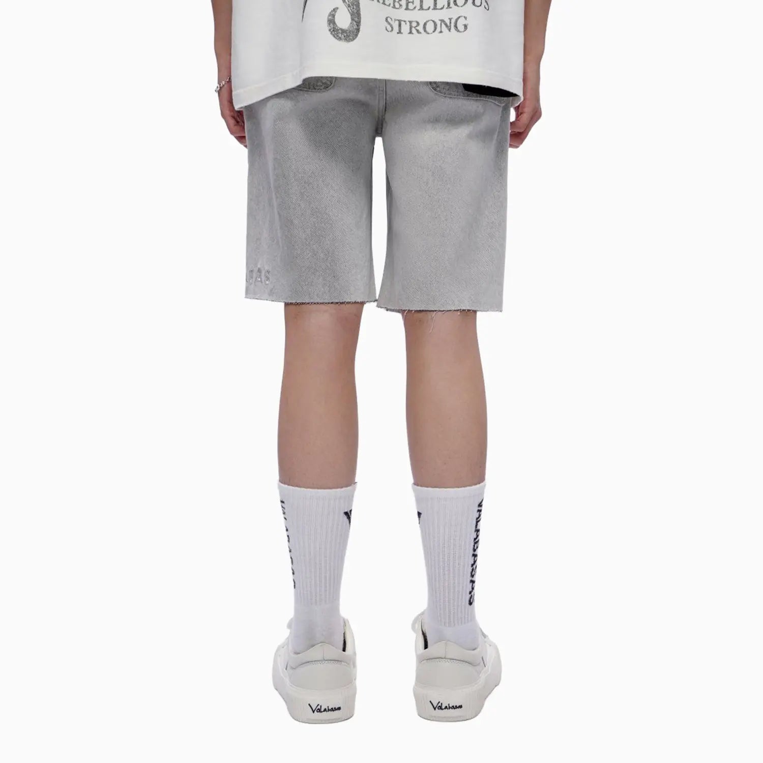 Men's Mr Shorts Snow Grey Valabasas - Tops and Bottoms USA