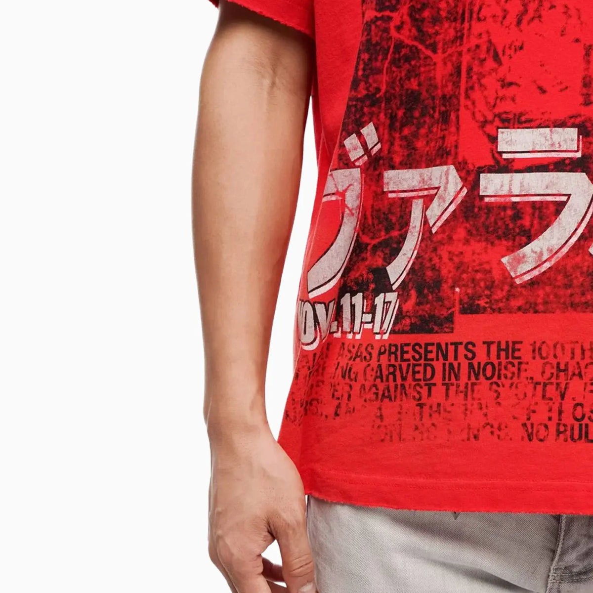 Men's Punk Fest Red T-Shirt