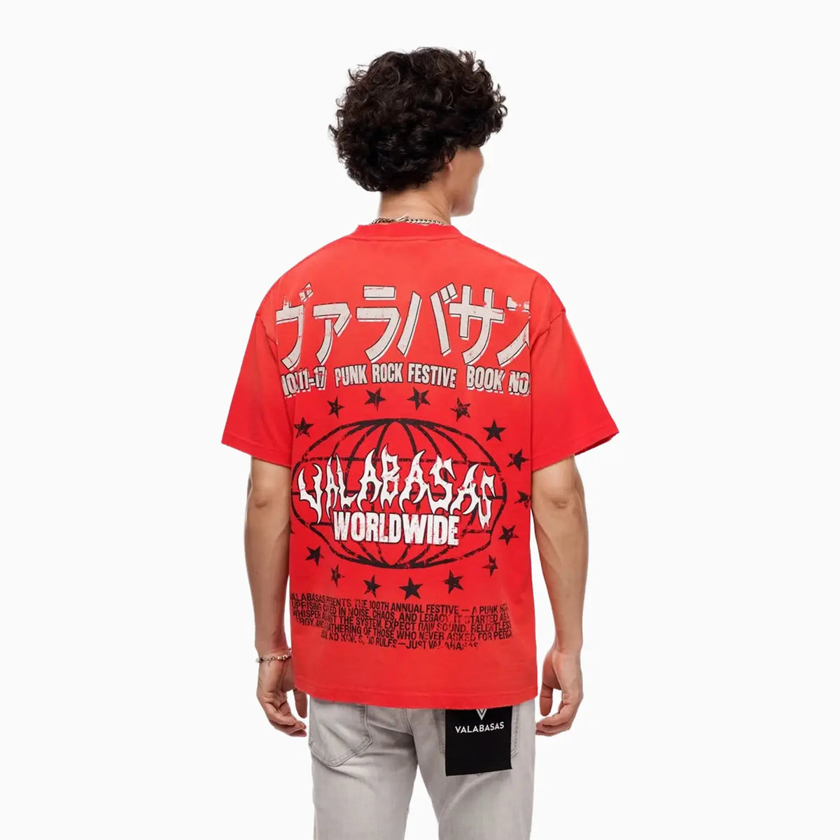 Men's Punk Fest Red T-Shirt