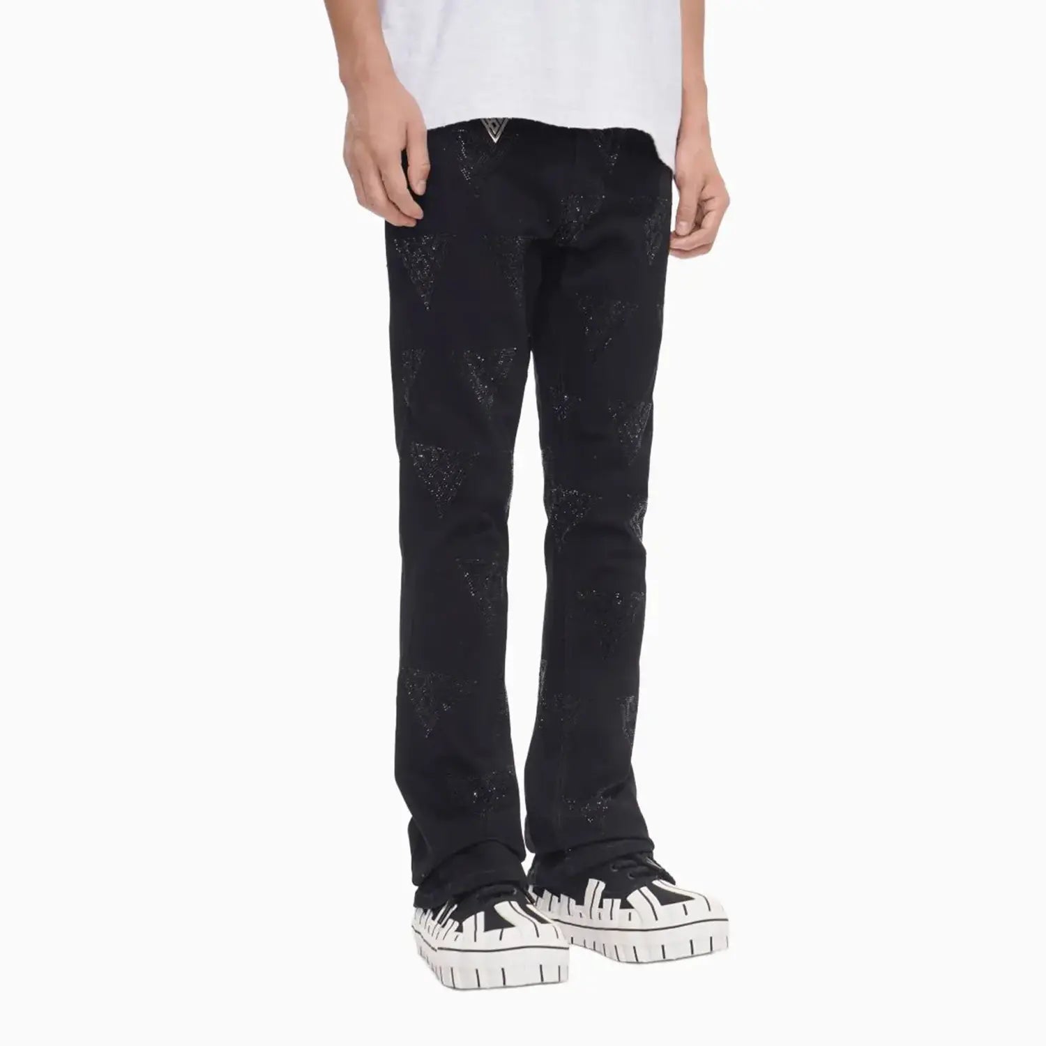 Men's Show Jet Stacked Denim Pant
