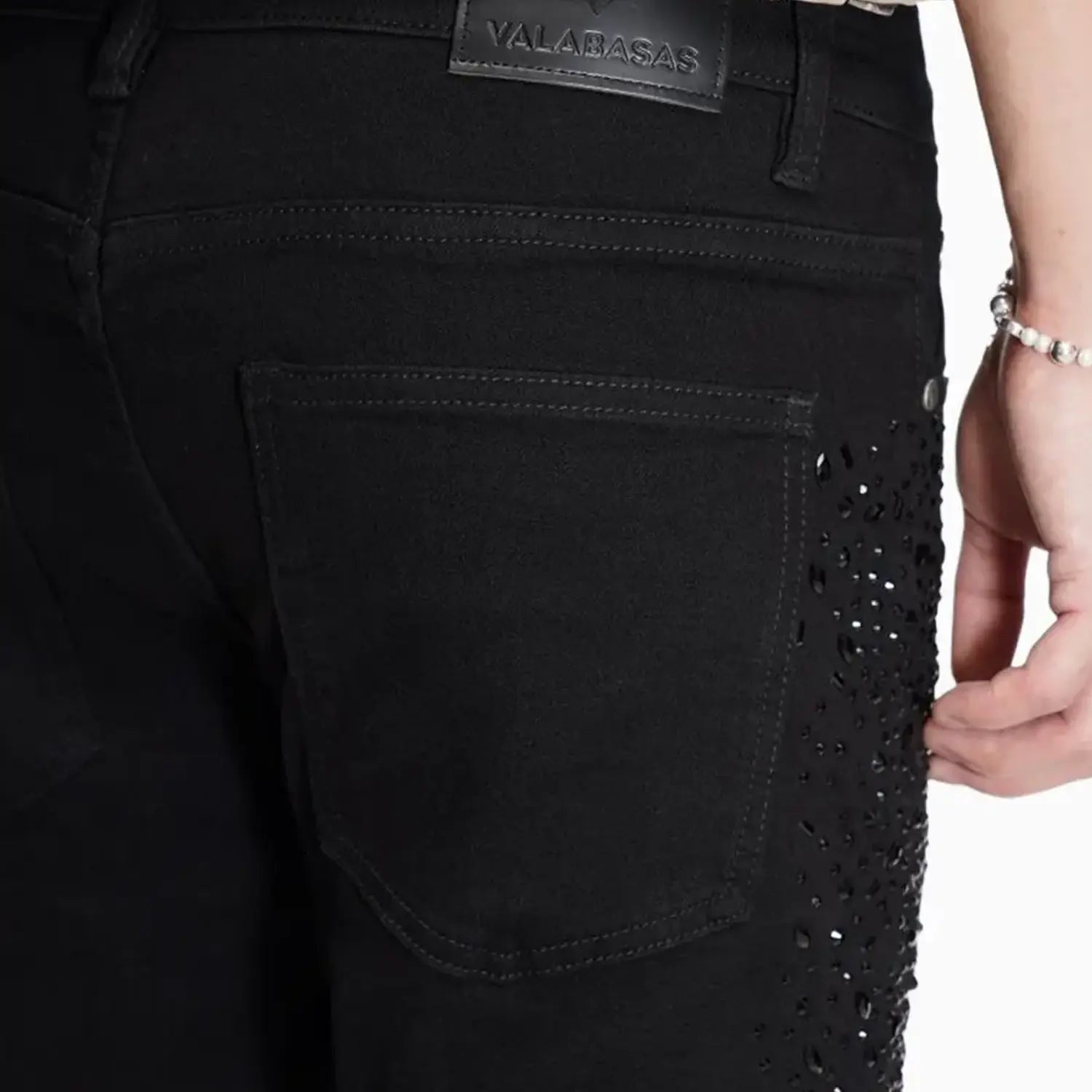 Men's Stock Jet Stacked Flare Denim Pant