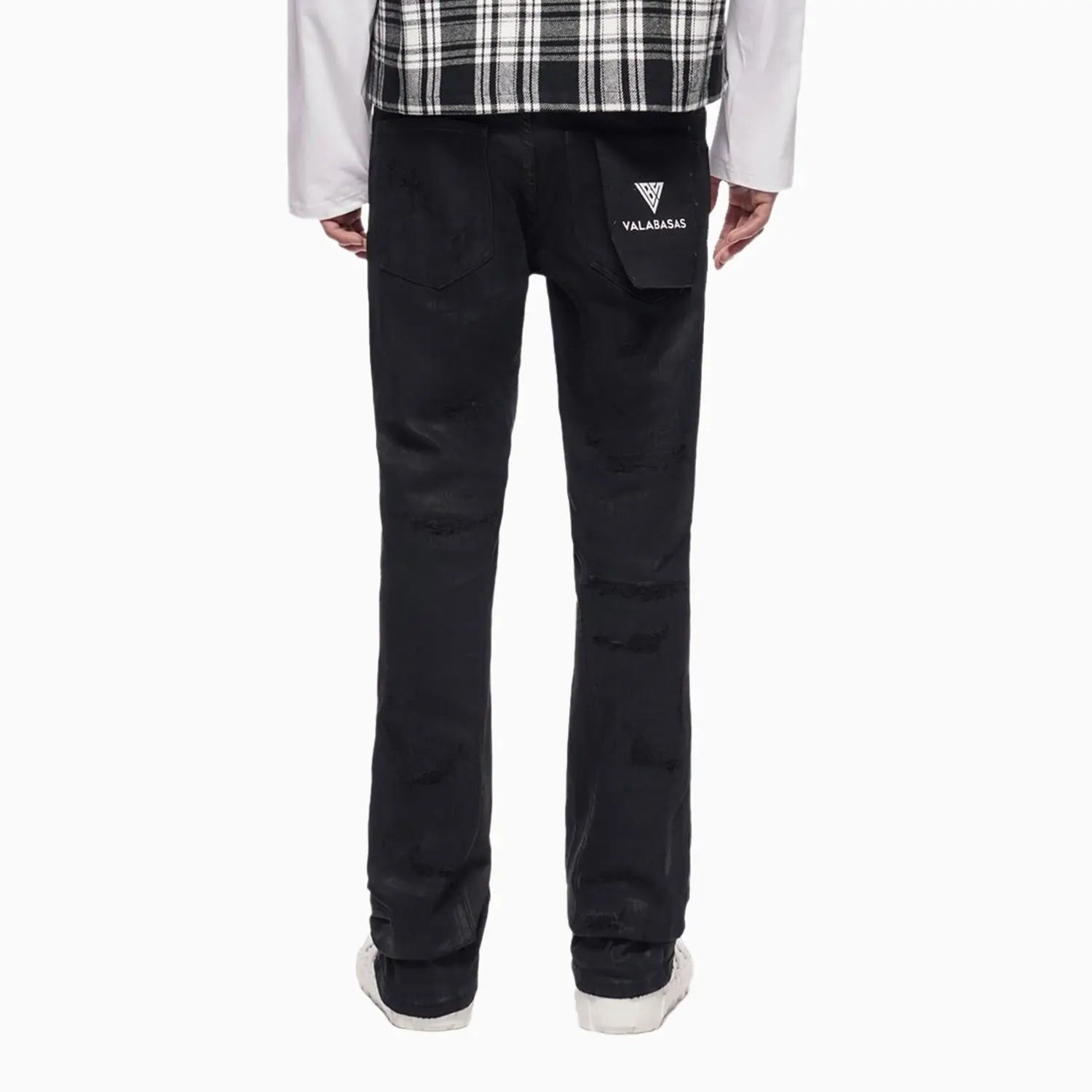 Valabasas Men's Trance Stacked Waxed Denim Pant