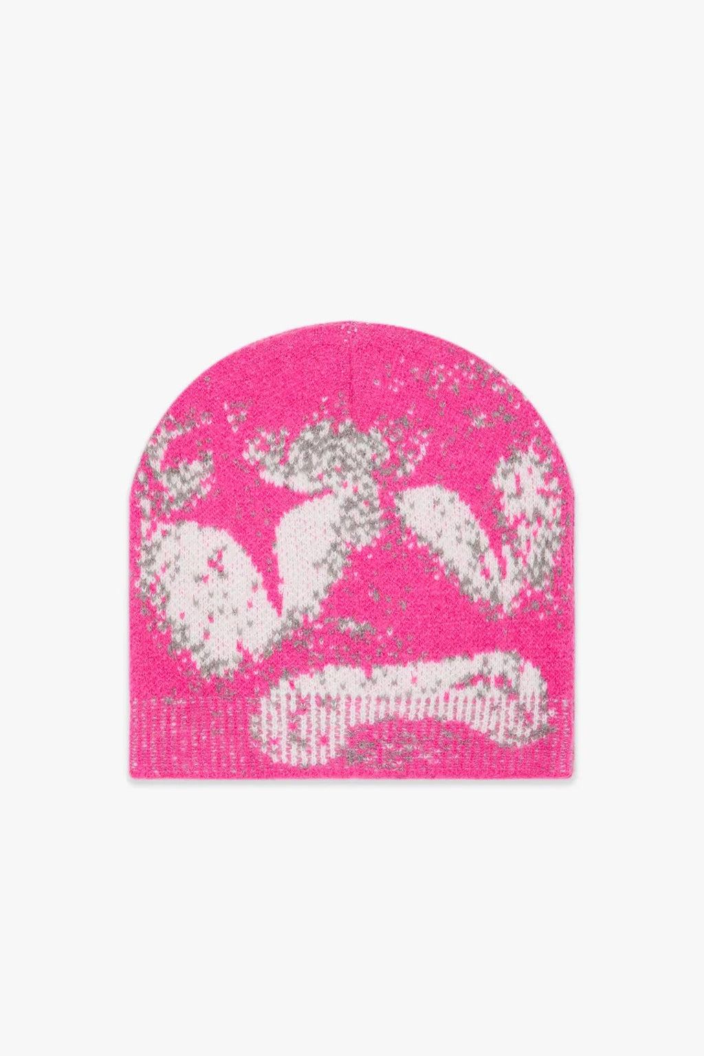 帽子 VALABASAS -\"SAD NIGHTS\"BLACKMOHAIRBEANIE Valabasas Sad Nights Mohair Beanie (Fuchsia) VLBS-VSK1-1002