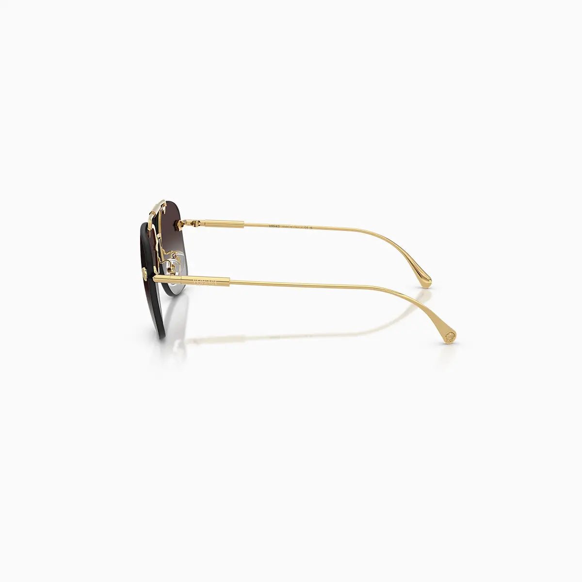 Versace Gold Grey Gradient Sunglasses Versace - Tops and Bottoms USA