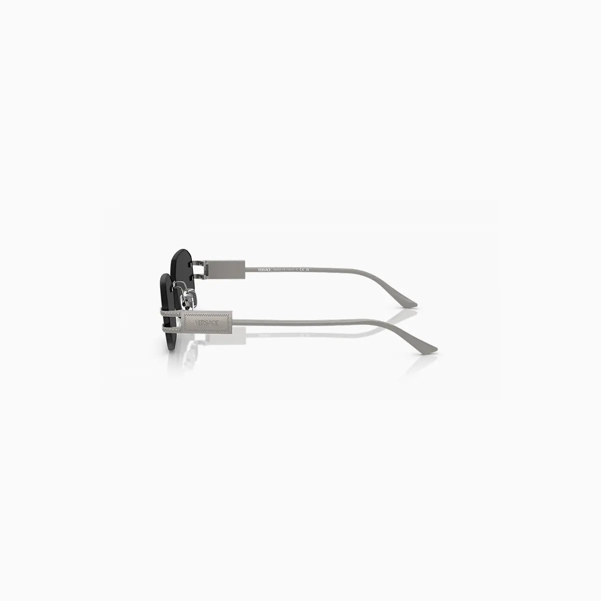 Women's Versace Grey Silver Sunglasses Versace - Tops and Bottoms USA