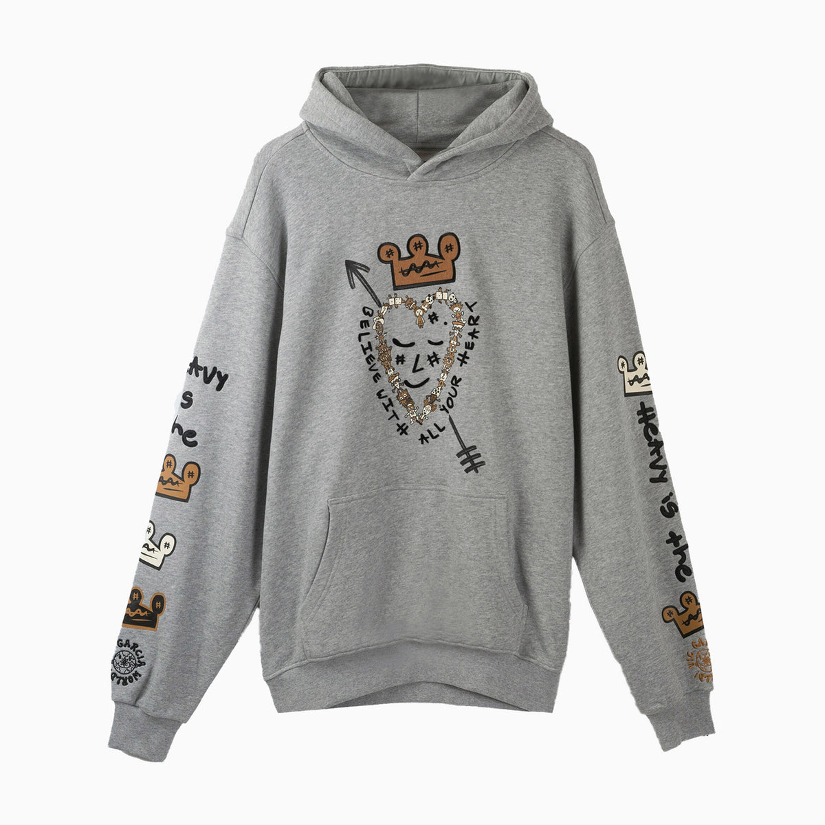 Vic Garcia Men's Heavy Is The Crown Pull Over Hoodie