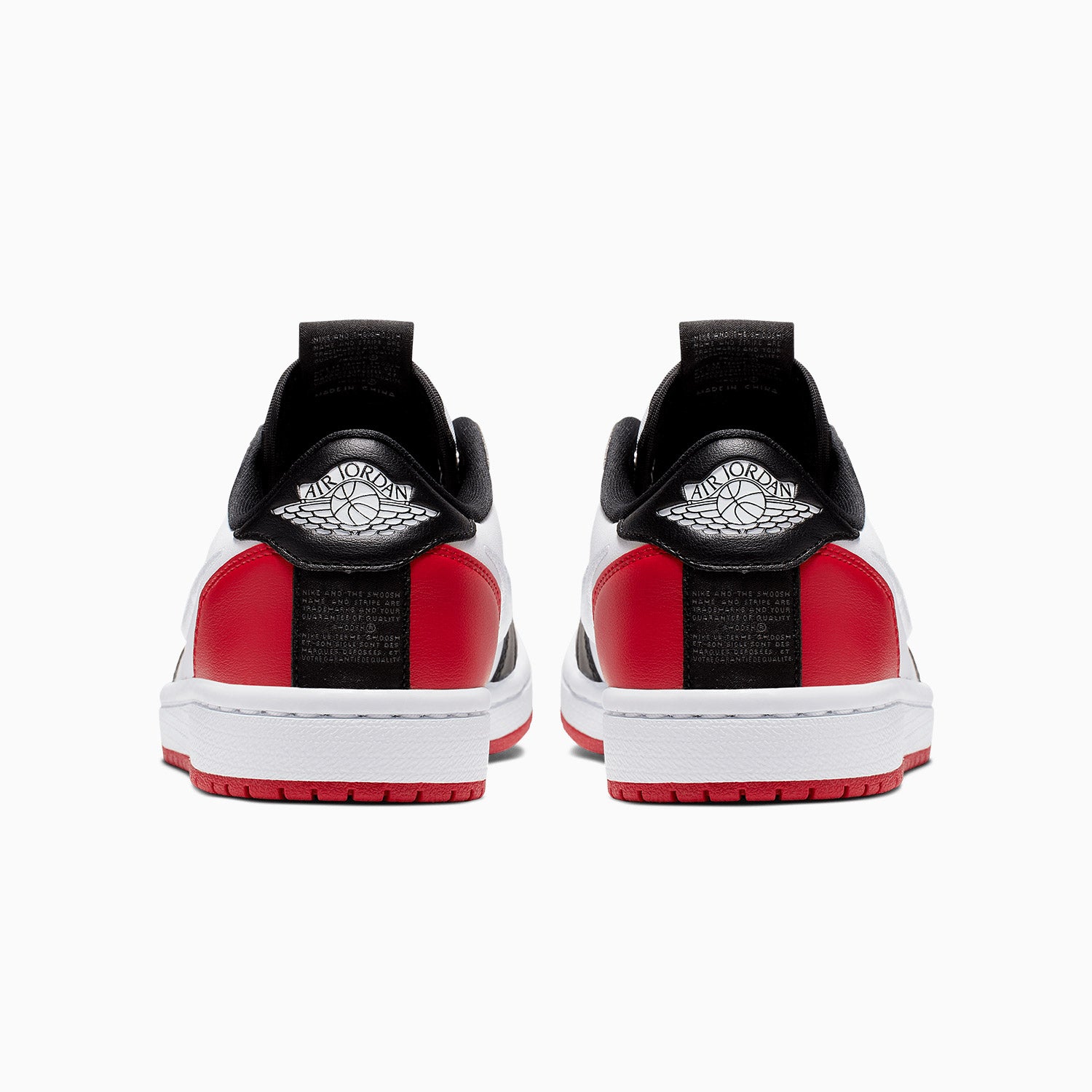 Women's Air Jordan 1 Retro Low Slip "Black Toe"