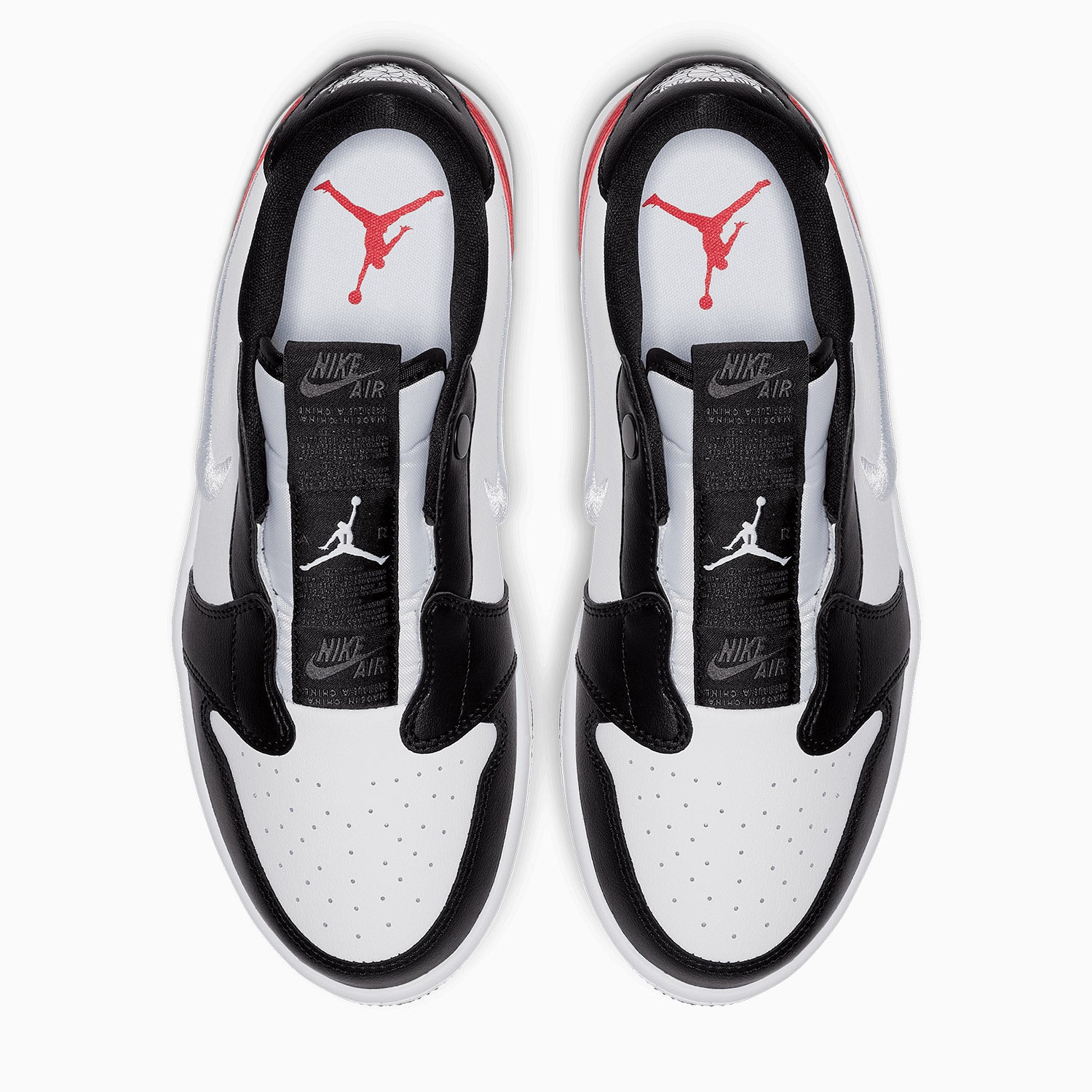 Women's Air Jordan 1 Retro Low Slip "Black Toe"