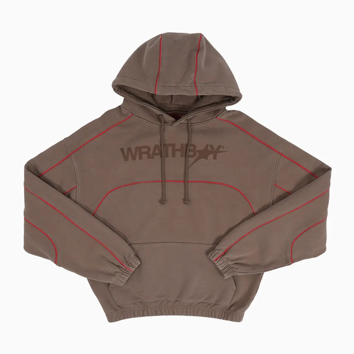 Men's WRATHBOY Earth Tone Streetwear Hoodie Jogger Set