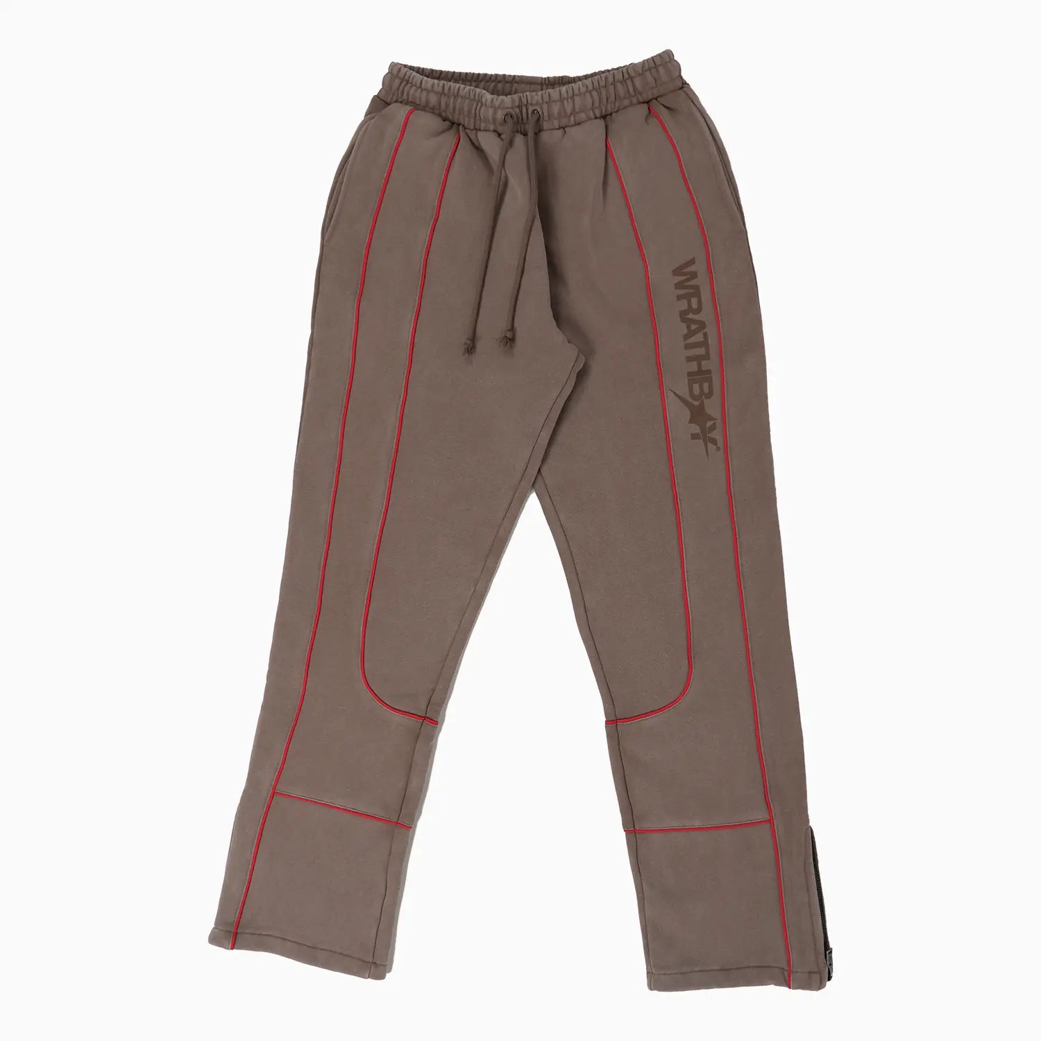 Men's WRATHBOY Earth Tone Streetwear Hoodie Jogger Set