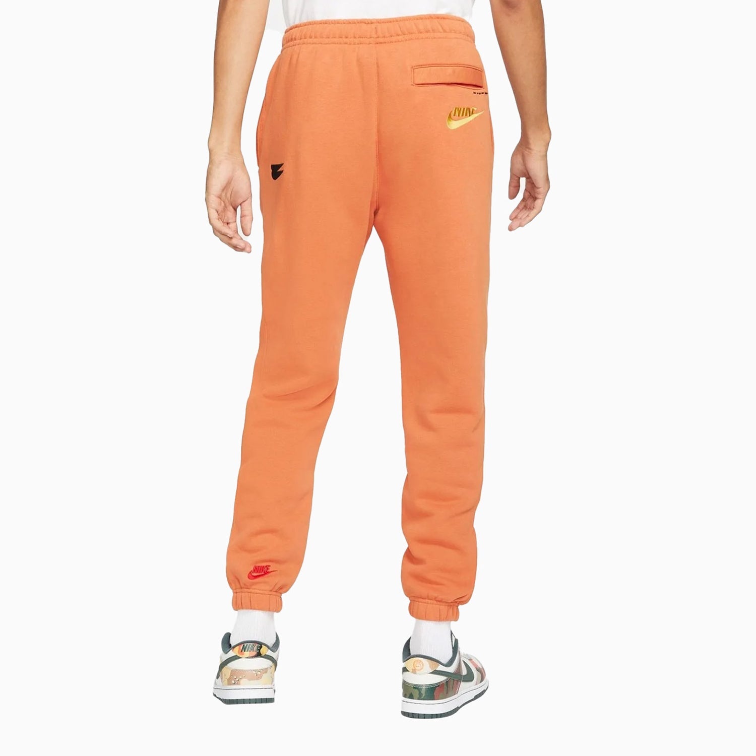 Nike sportswear club fleece orange trance outlet