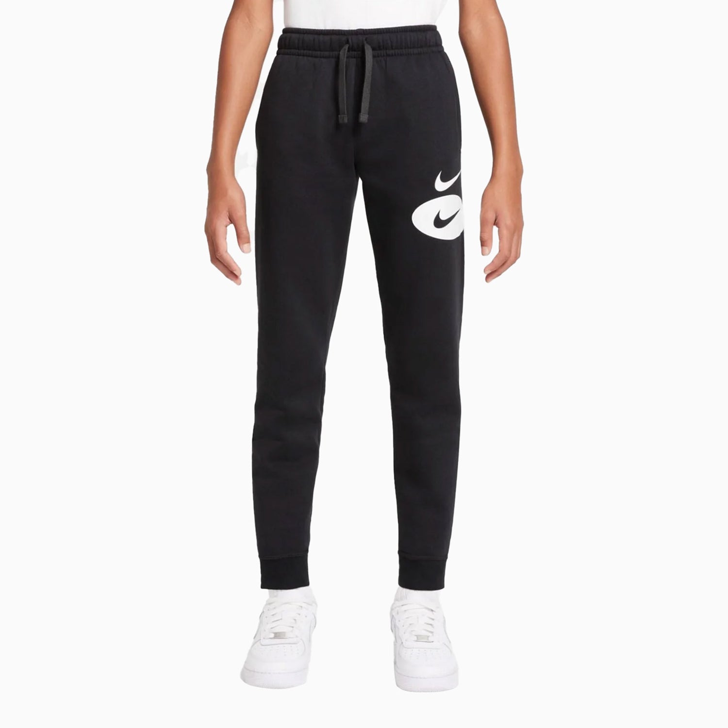 Nike Kid's Sportswear Outfit - Color: Black Grey White - Tops and Bottoms USA -