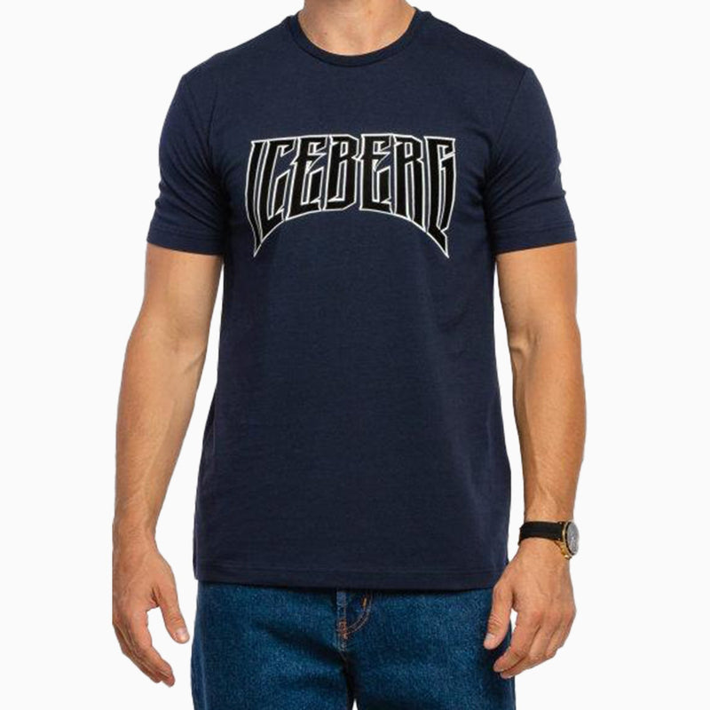 Iceberg Men's Regular Fit Crew Neck T-Shirt