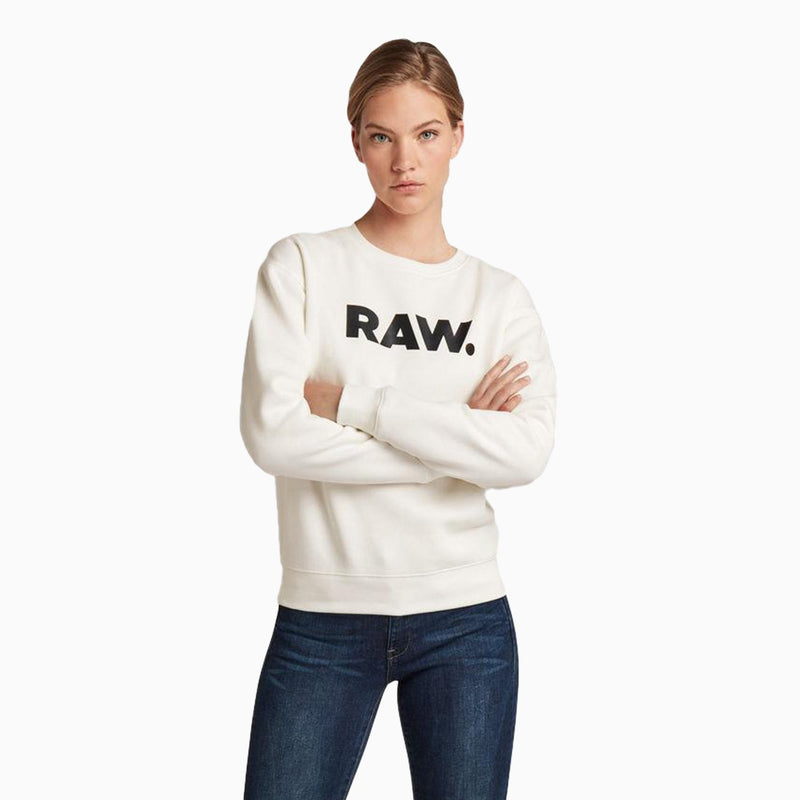 G-Star Raw Women's Premium Core Raw Crew Neck Sweatshirt