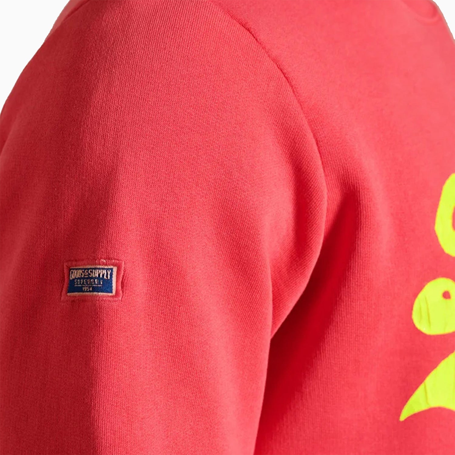 Superdry Men's VL AC Sweatshirt - Color: Campus Red - Tops and Bottoms USA -